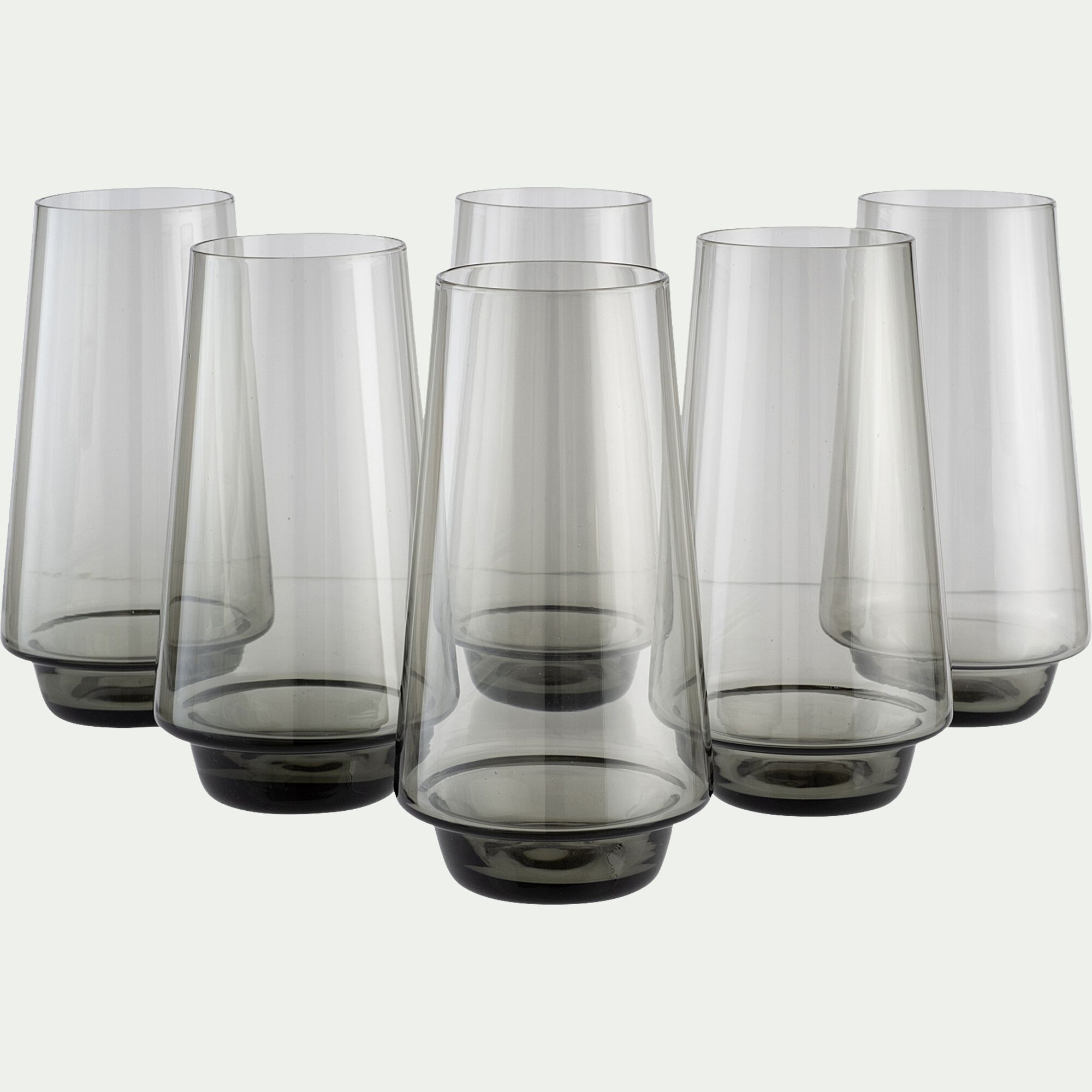 BOCK - Gobelet haut en verre sodo-calcique 46cl - noir