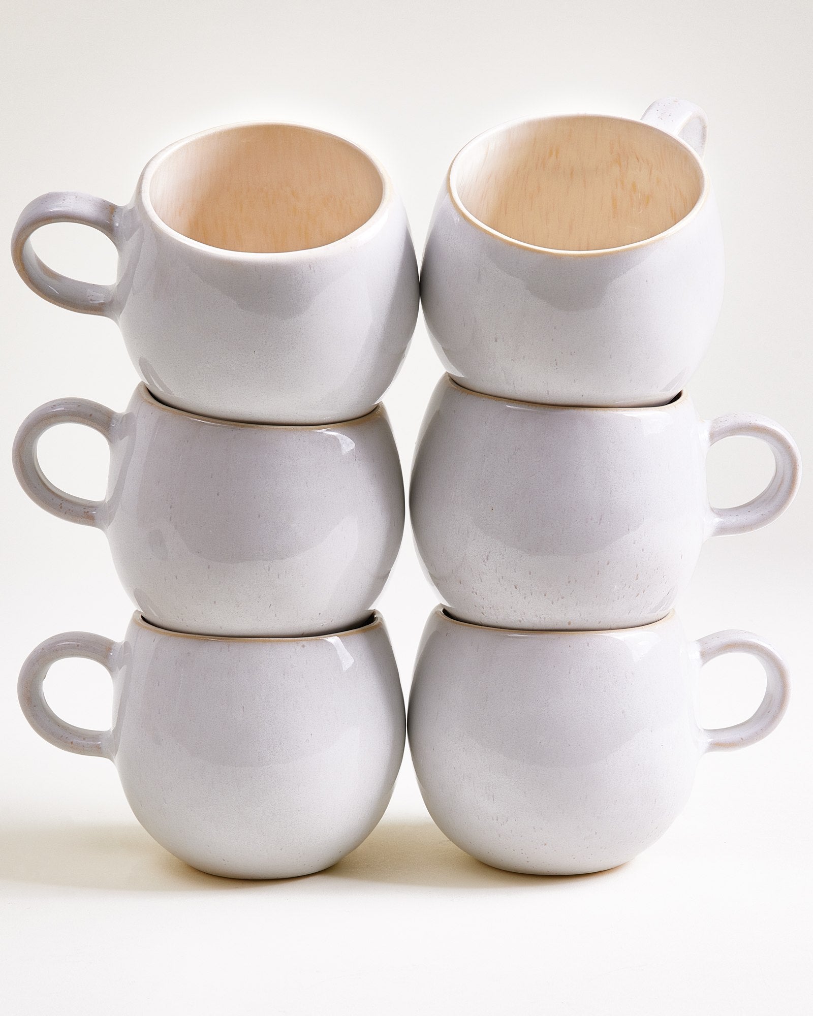 Areia Tasse groß sand 6er-Set