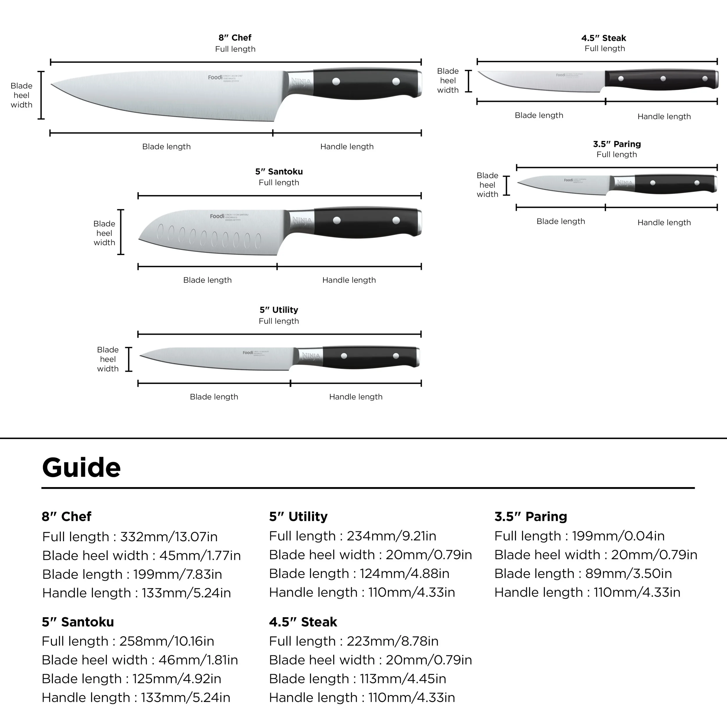 Ninja Foodi NeverDull Premium 12-Piece Knife System with Built-in Sharpener, K32012 - Image 4