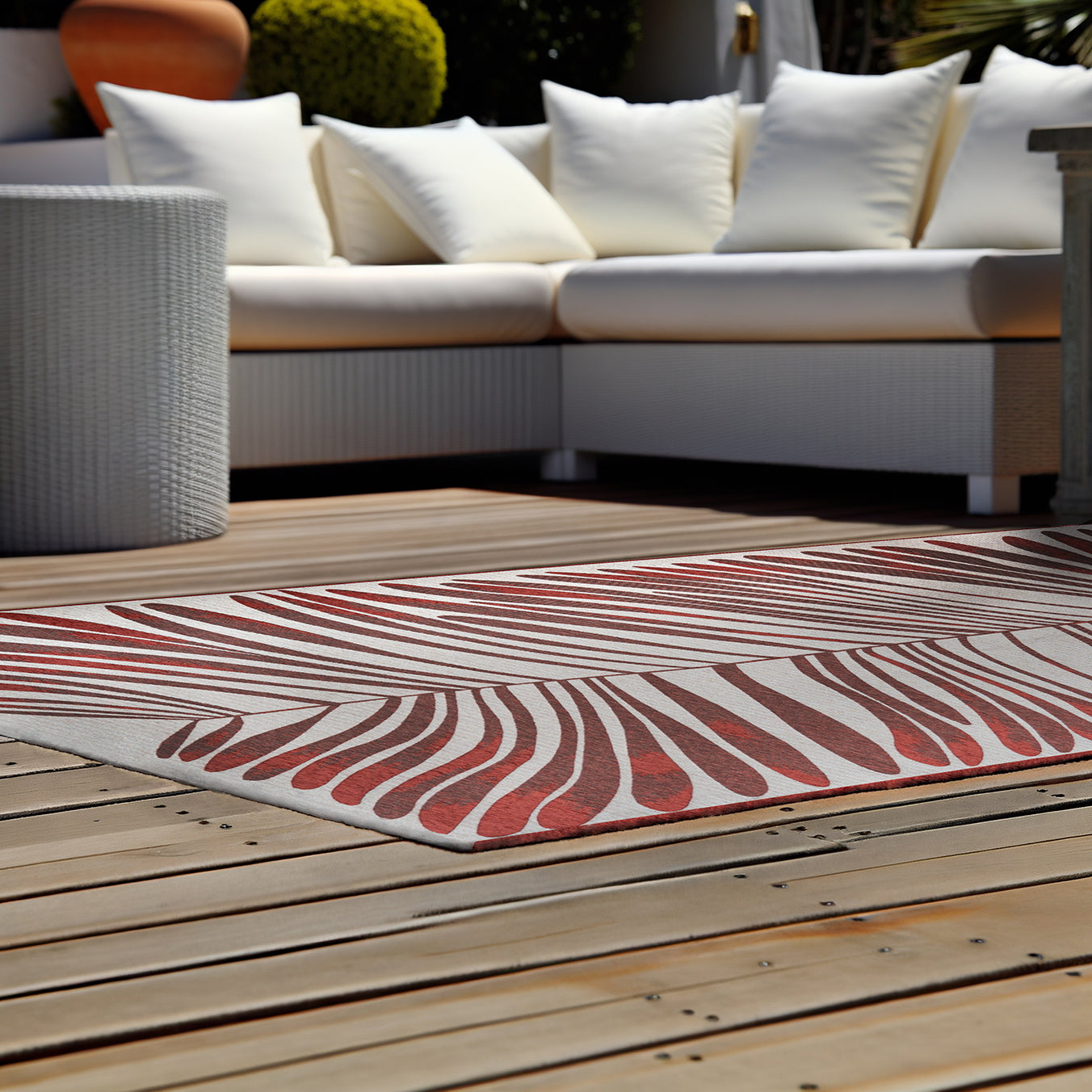 Acsento Salerno Vloerkleed 200 x 300 cm - Rouge Castille