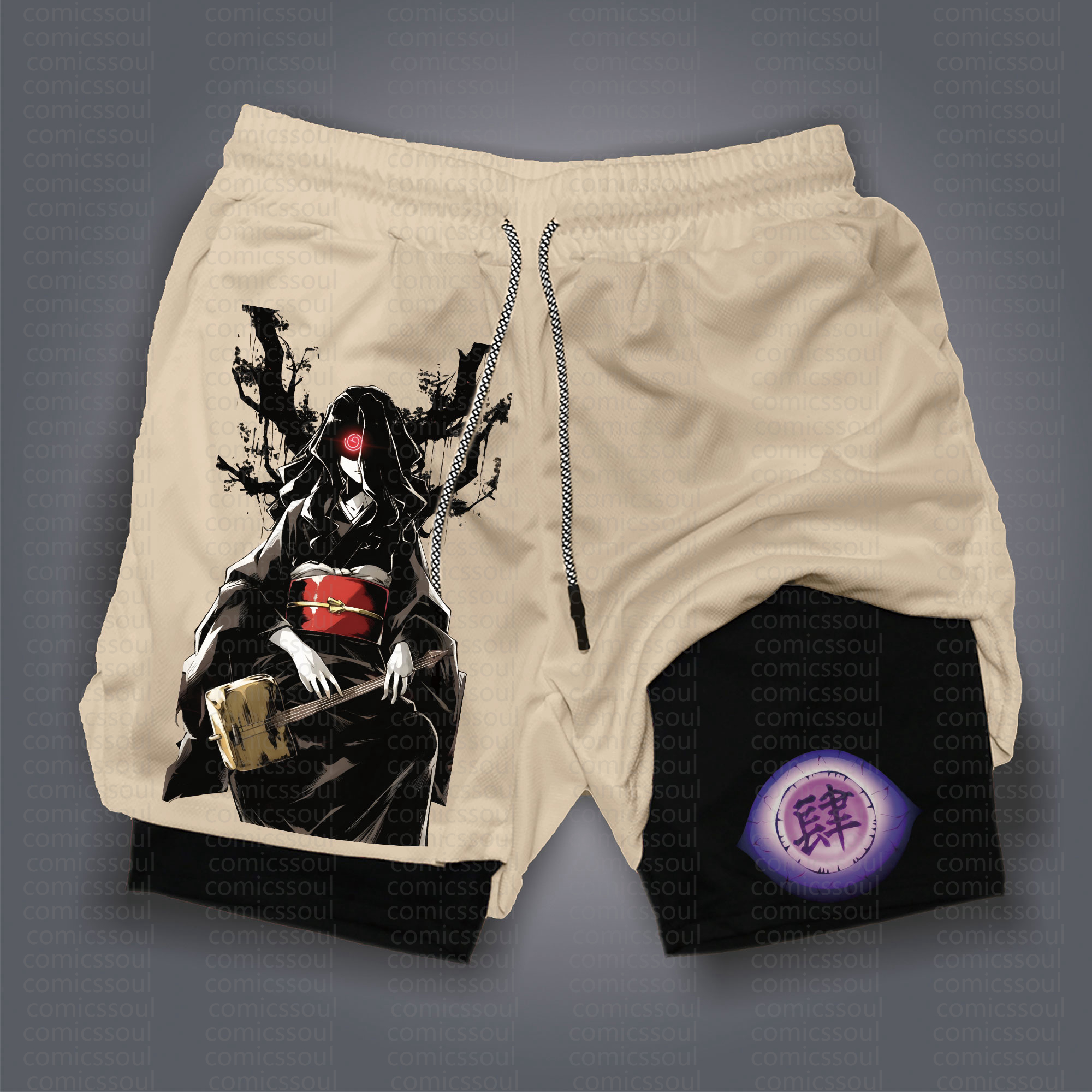 Unisex Casual Anime Streetwear Shorts 丨Comicssoul