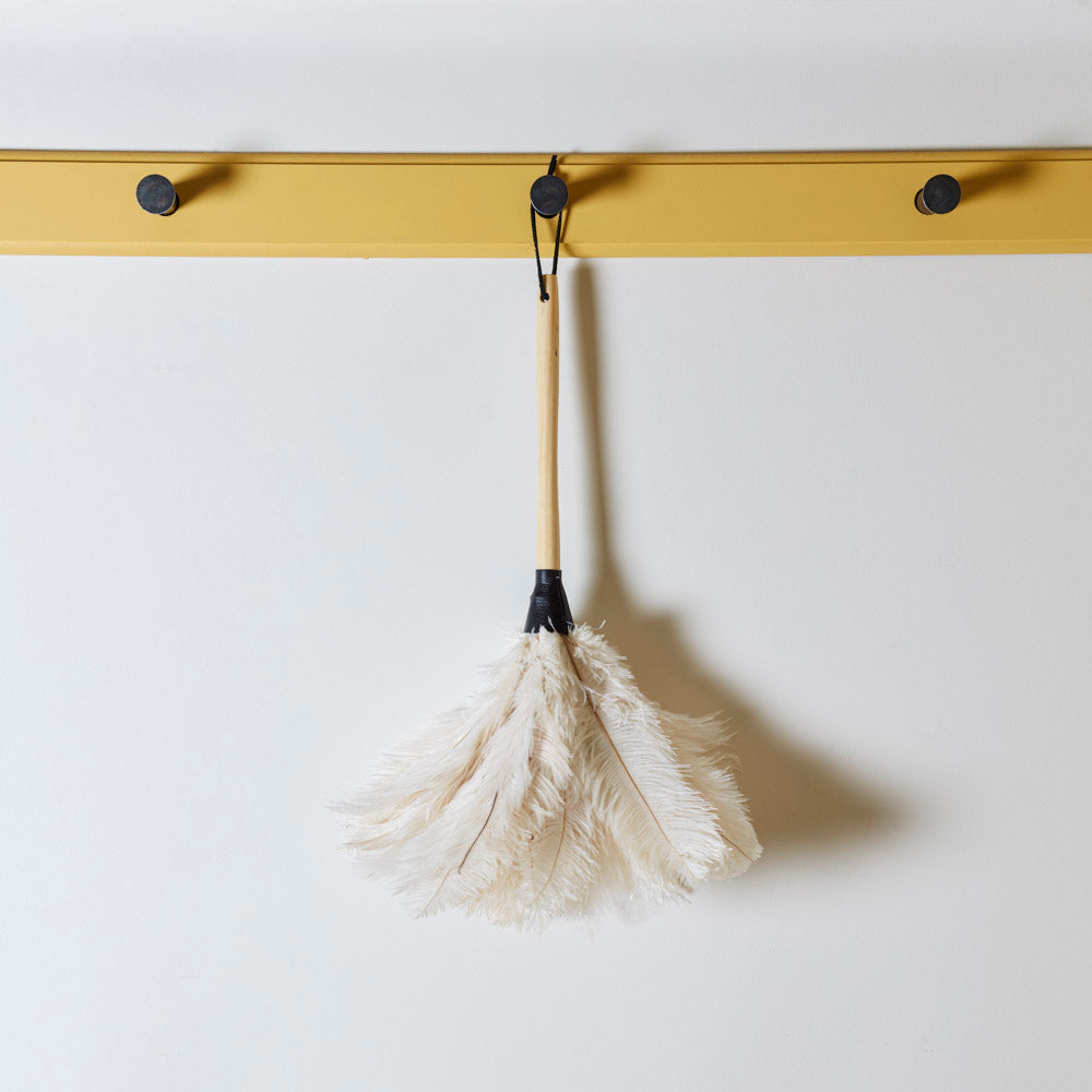 Plumeau en plume d'autruche