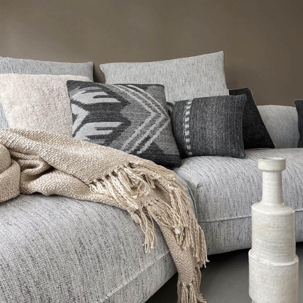 Malagoon Mochica Wool Sierkussen Ornament - 45 x 45 cm