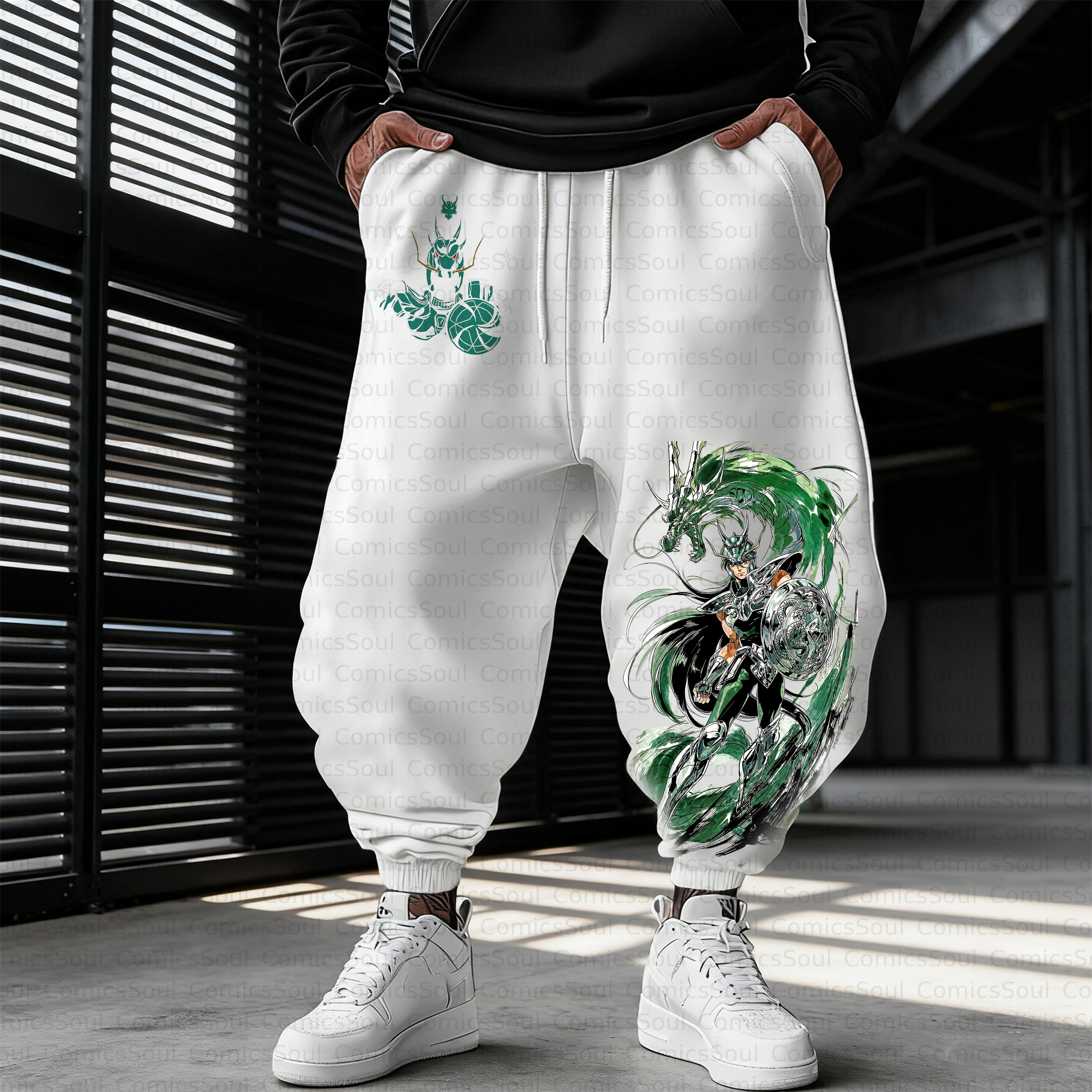 Unisex Casual Anime Streetwear Pant