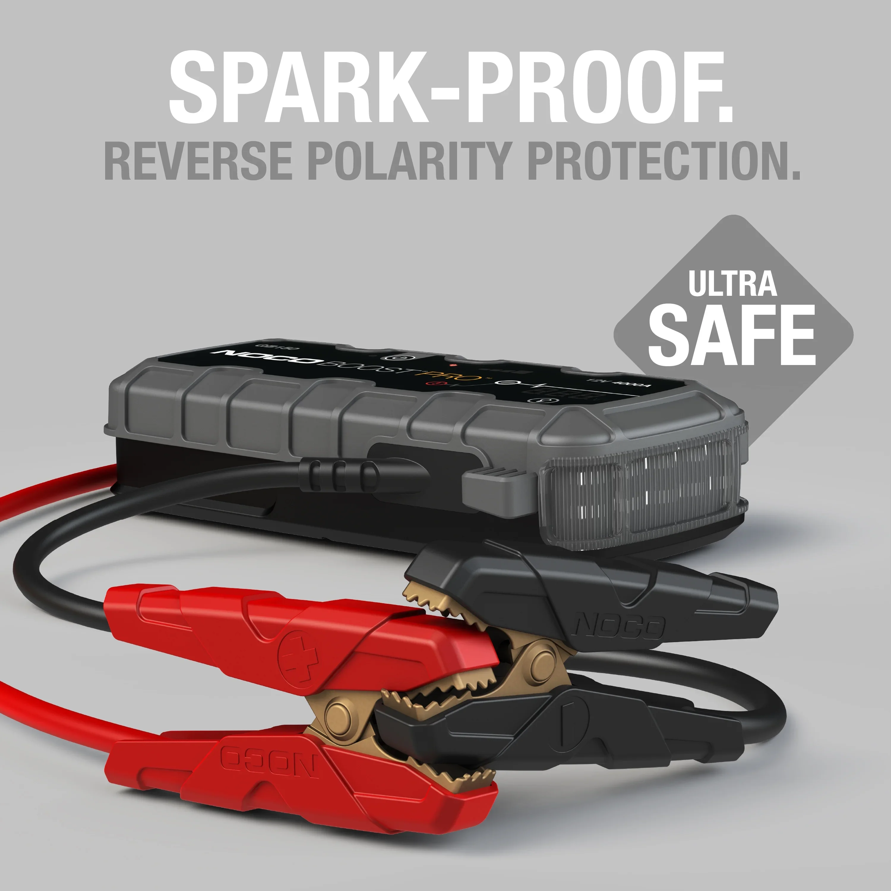 NOCO Boost GB150: 3000A 12V UltraSafe Portable Lithium Jump Starter
