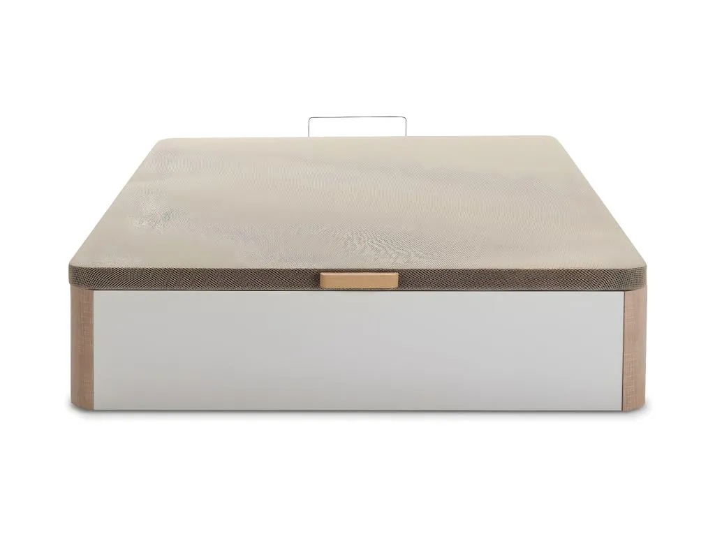 Canapé Abatible Decocasaes 135x190 cm Blanco/Decocasaes Gran Capacidad 06540lntw