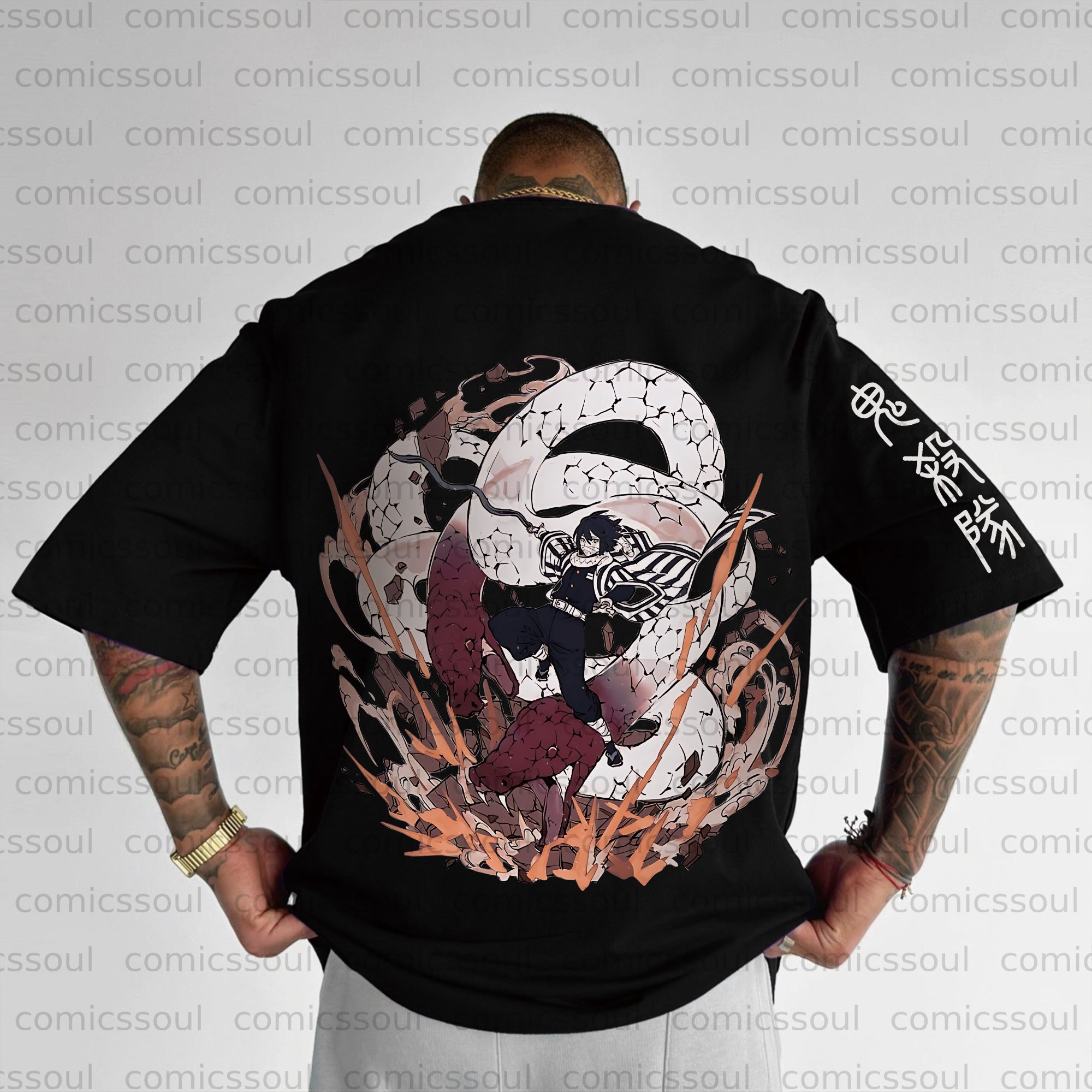 Unisex Anime Inspired Vintage T-Shirt