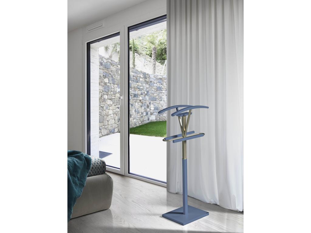 Galán de noche - A110cm x L47cm x F34cm - haya maciza azul - Couple