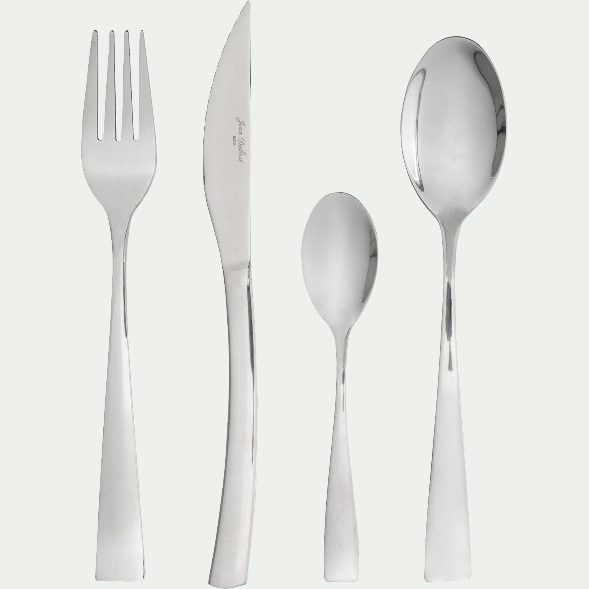 CAPRIER - Ménagère 24 pièces en inox finition brillante