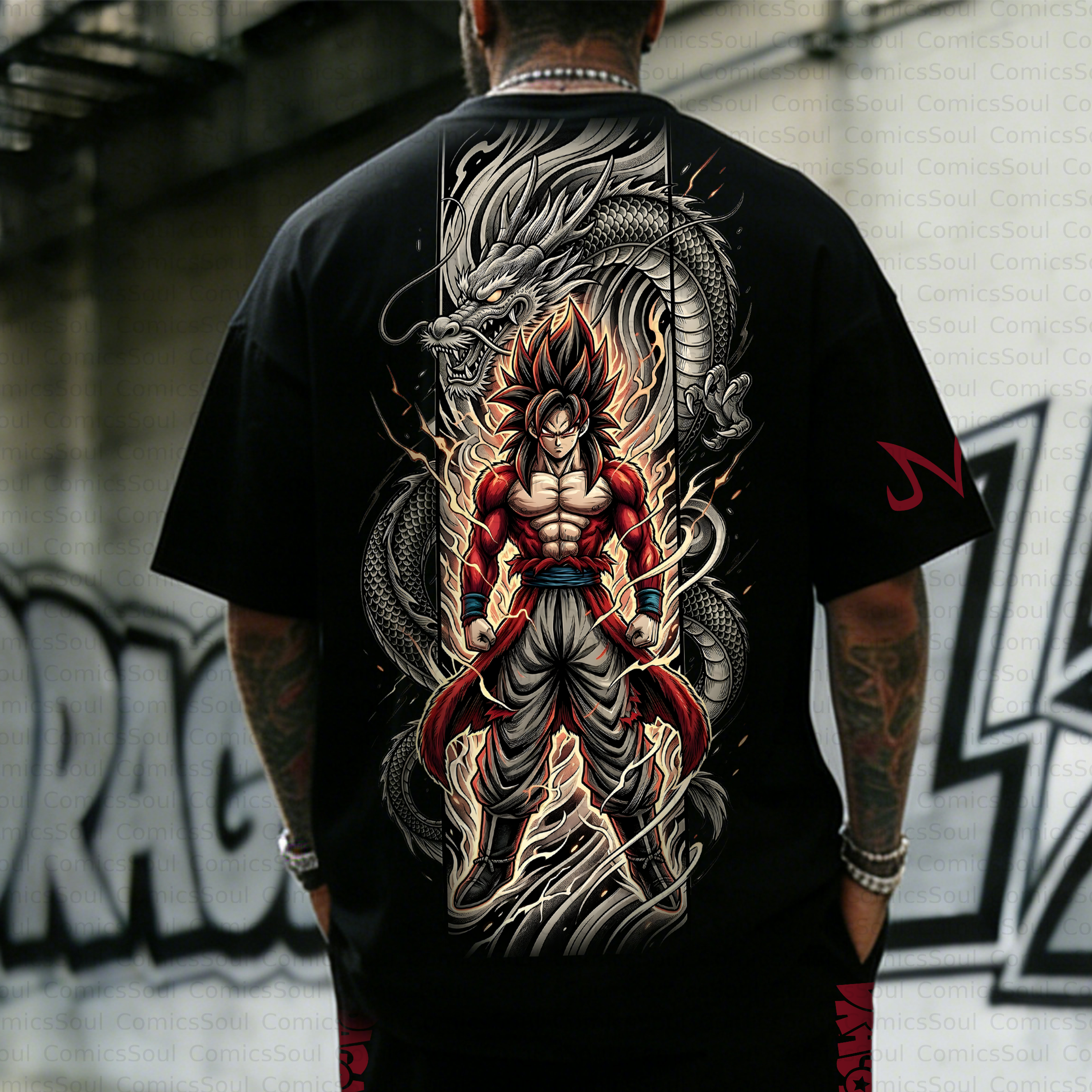 Unisex Anime Inspired Vintage T-Shirt