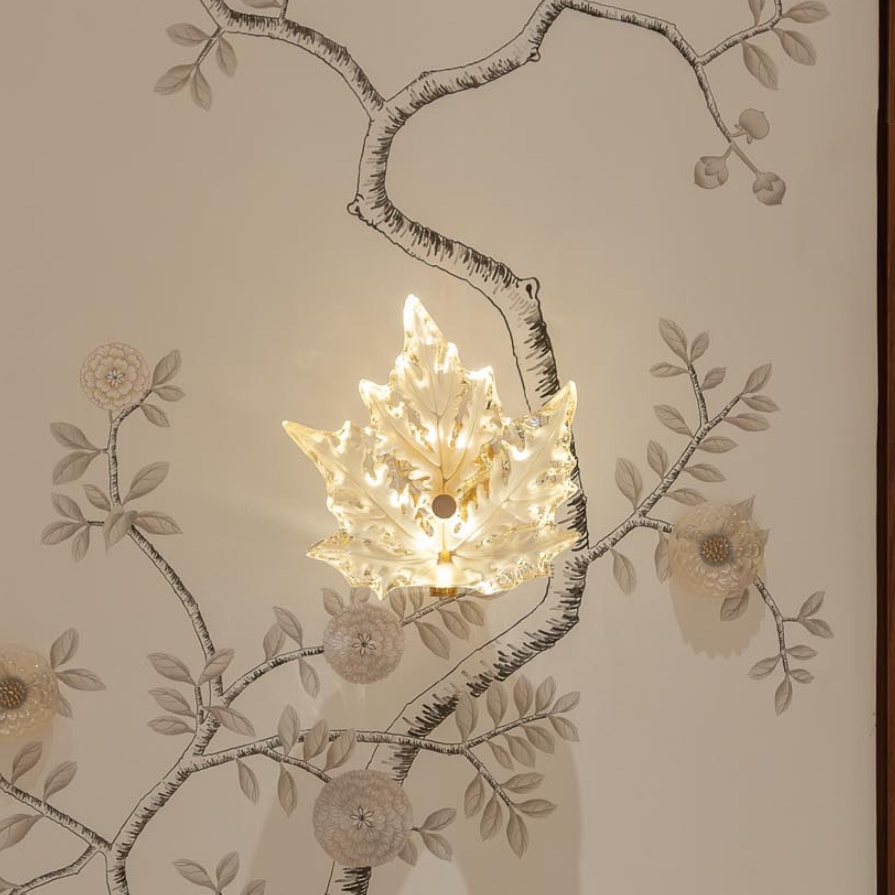 APPLIQUE CHAMPS-ÉLYSÉES - CRISTAL LUSTRÉ OR
