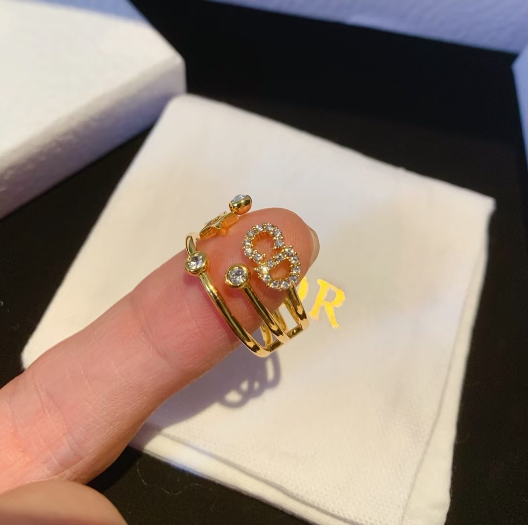 Dior CD Three Layers Ring - Original Replica Club