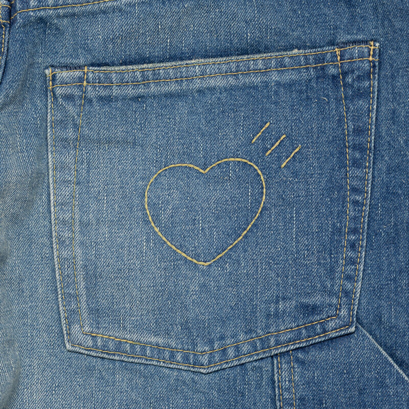 HUMAN MADE STRAIGHT DENIM PANTS FUTURE