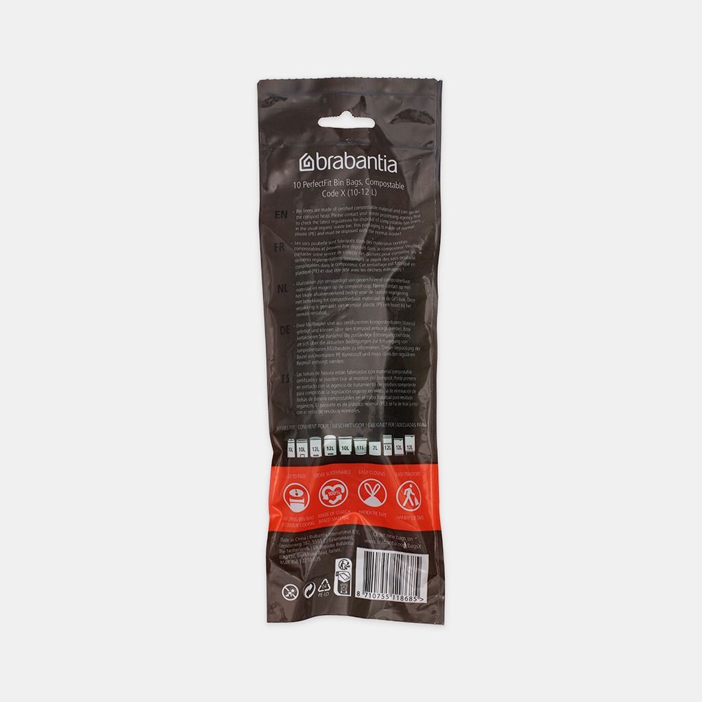 Composteerbare PerfectFit Vuilniszakken