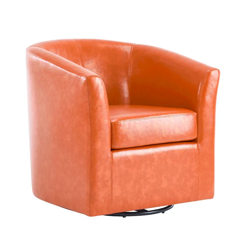 Christopher Knight Home Daymian Swivel Club Chair - Dimensions: 29" D x 30.2" W x 30.5" H