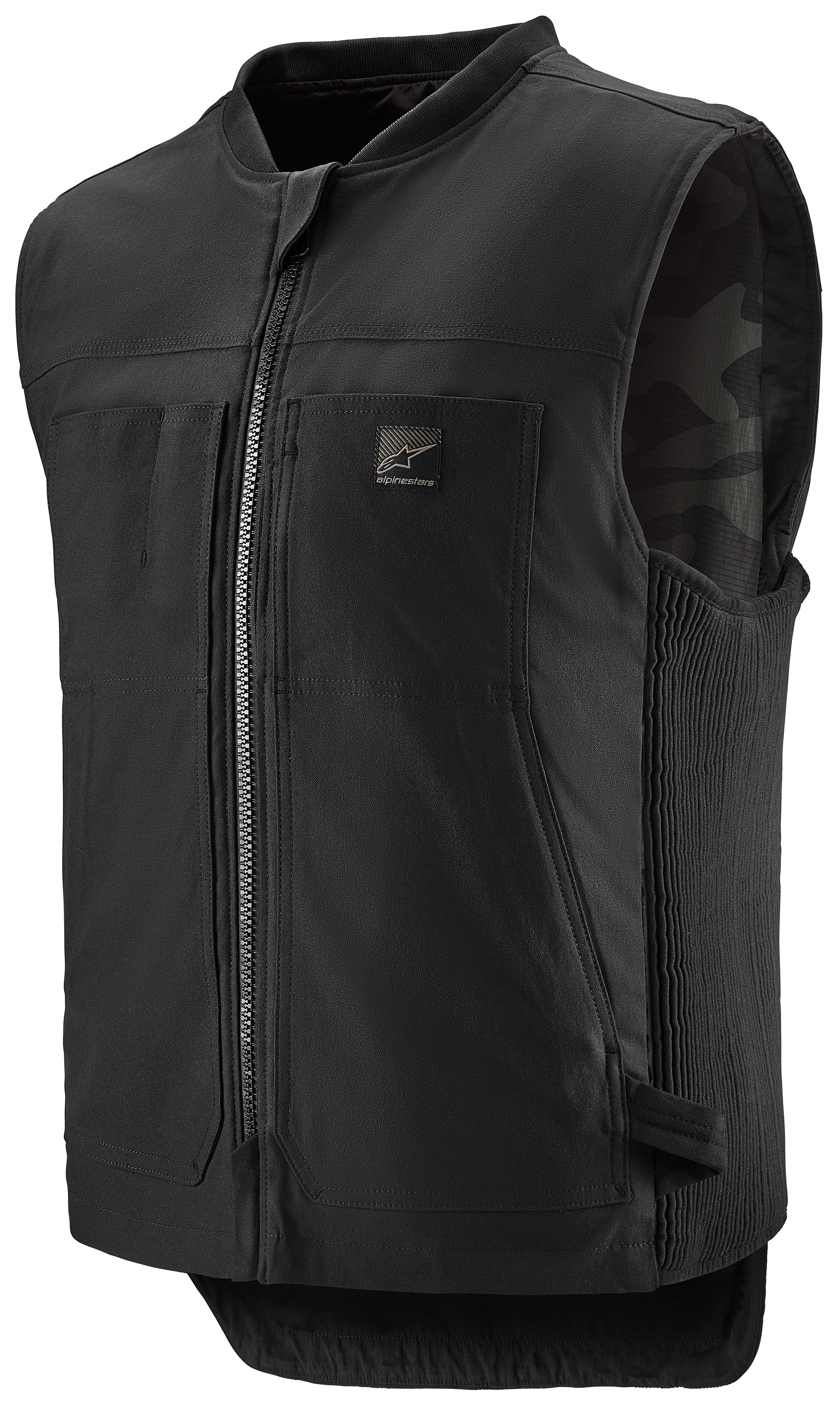 SportsBikeShop Alpinestars Tech-Air 3 Canvas Vest Airbag System (XL) Black / MD [Open Box]