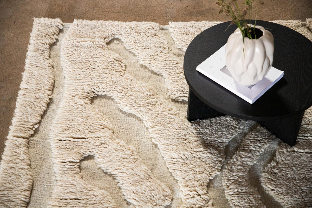 Rebellenclub Notte Vloerkleed - 240 x 170cm - Beige