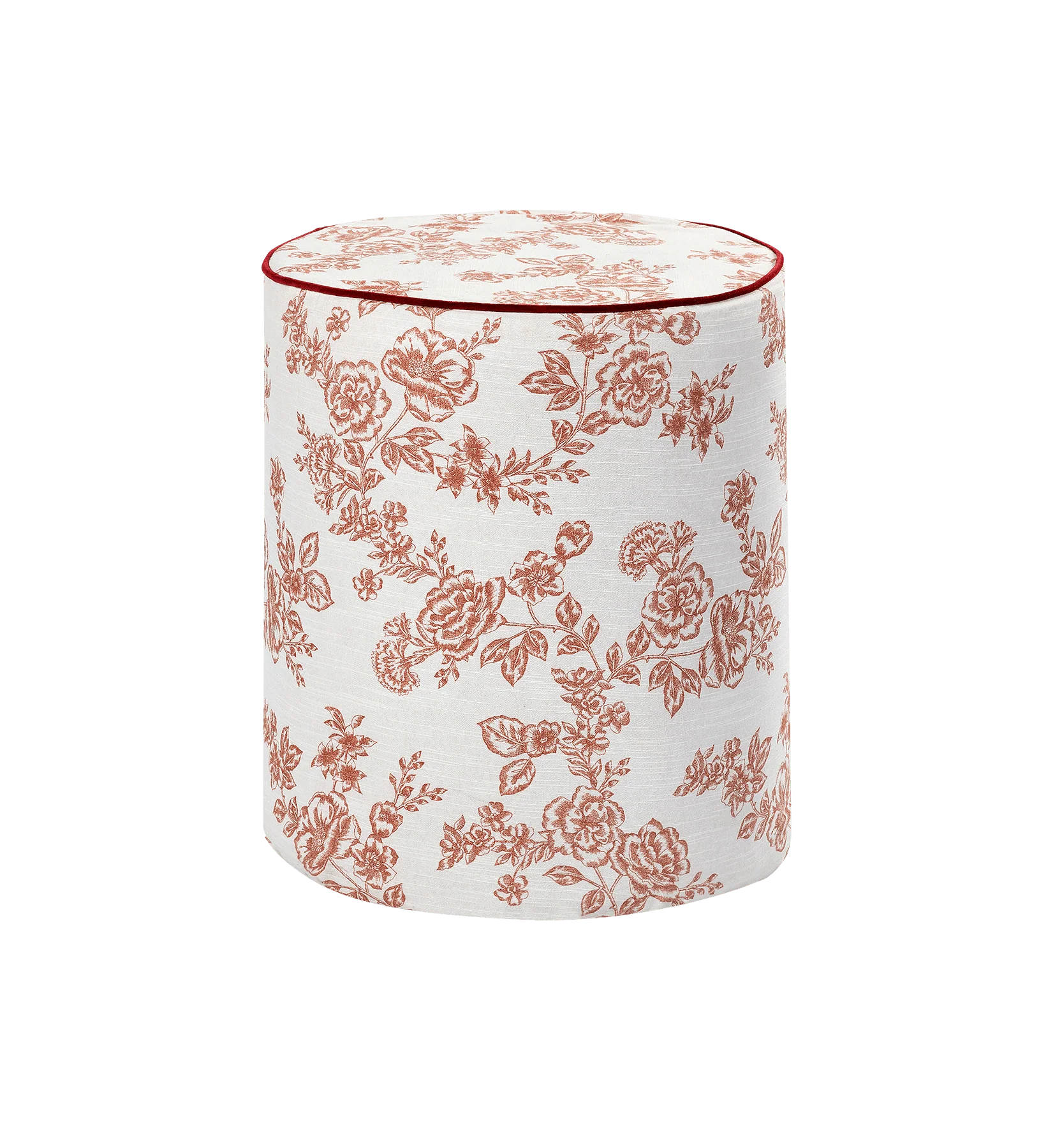 Whimsical Rose Pouf
