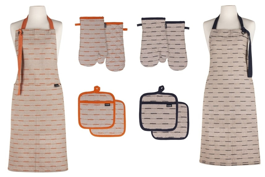 Dash Ovenwant   Ovenhandschoen, Set van 2 Stuks, Oranje, Gerecycled Ka