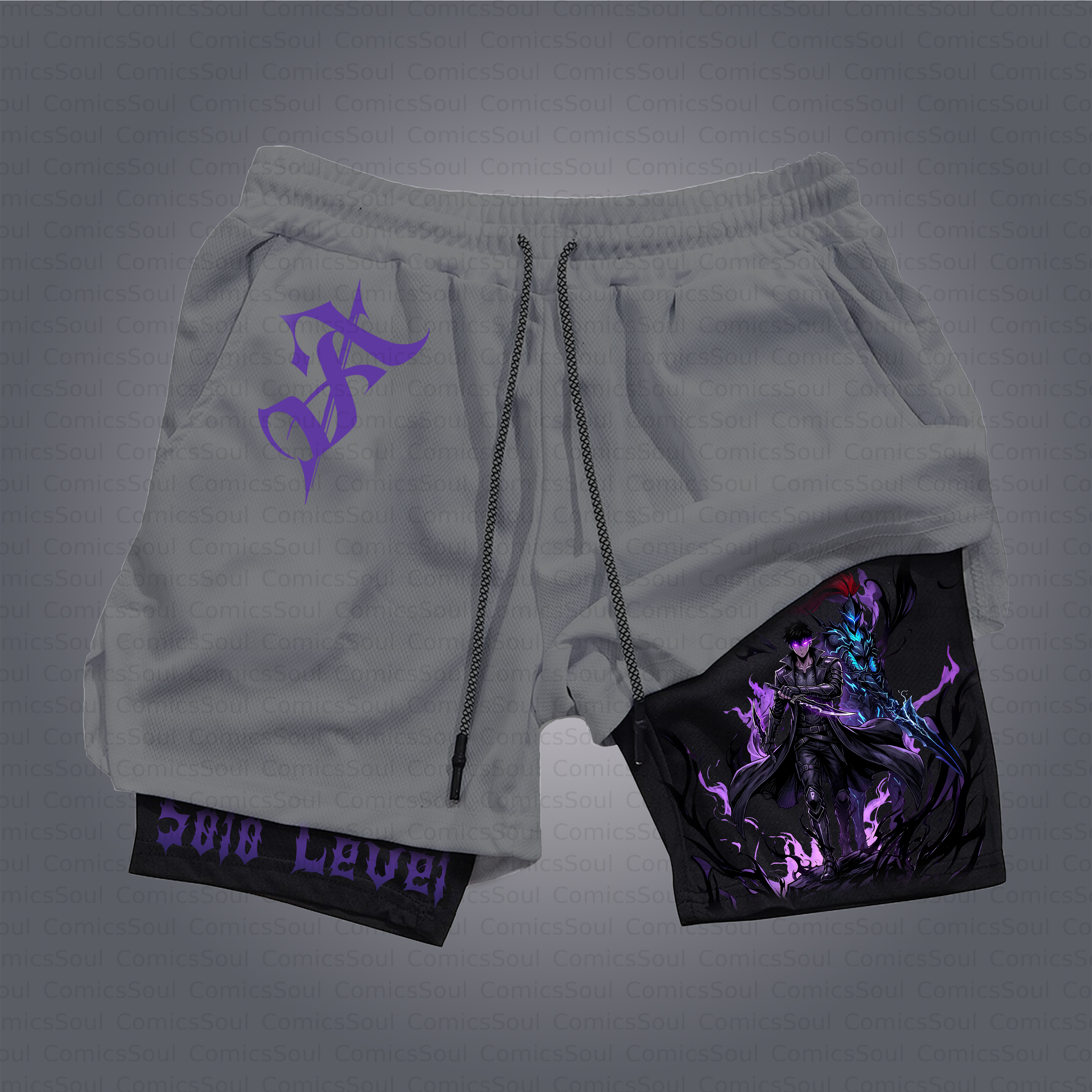 Unisex Casual Anime Style Shorts