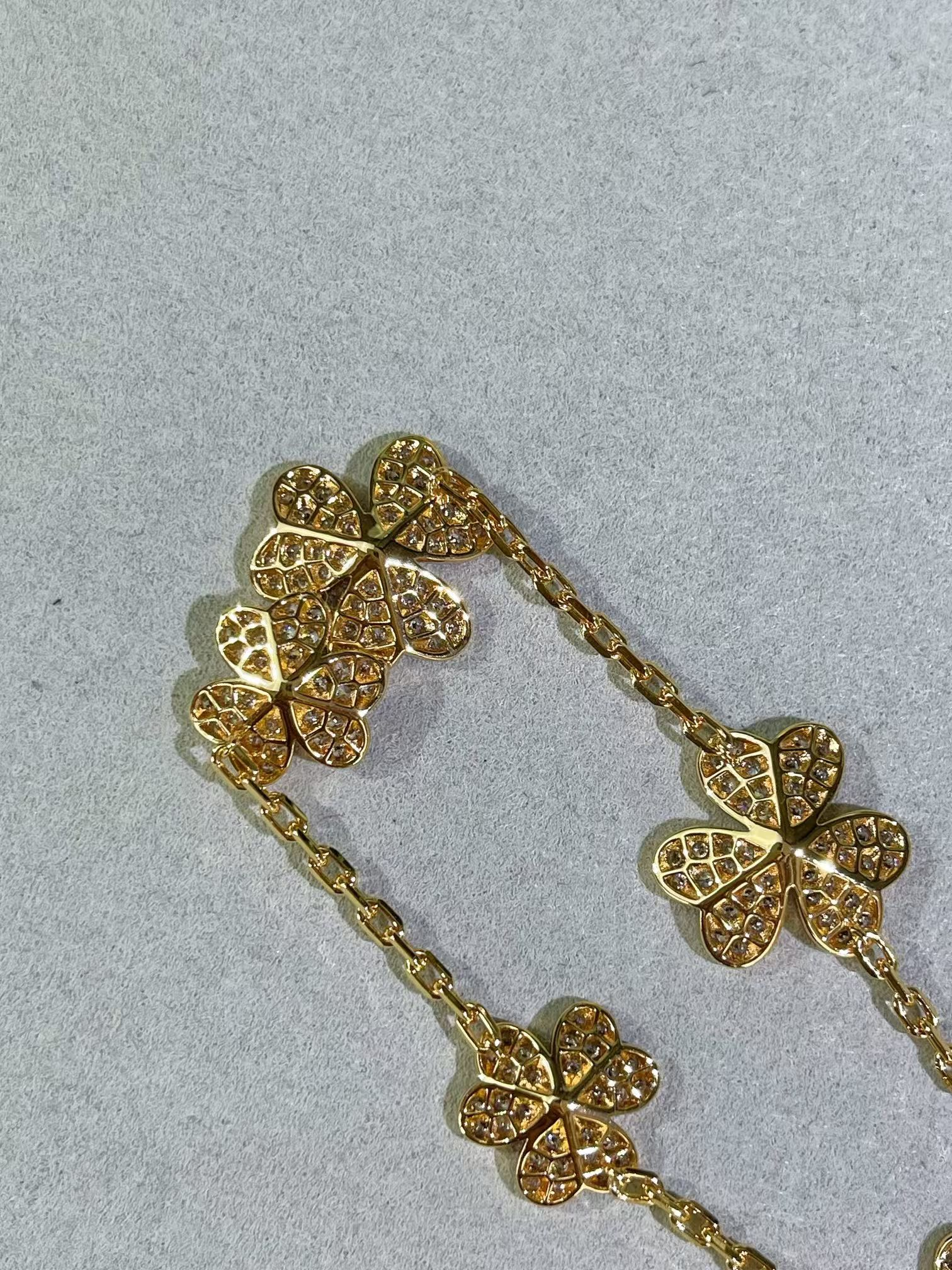 VCA Frivole Flora Bracelet 5 Flowers - Original Replica Club