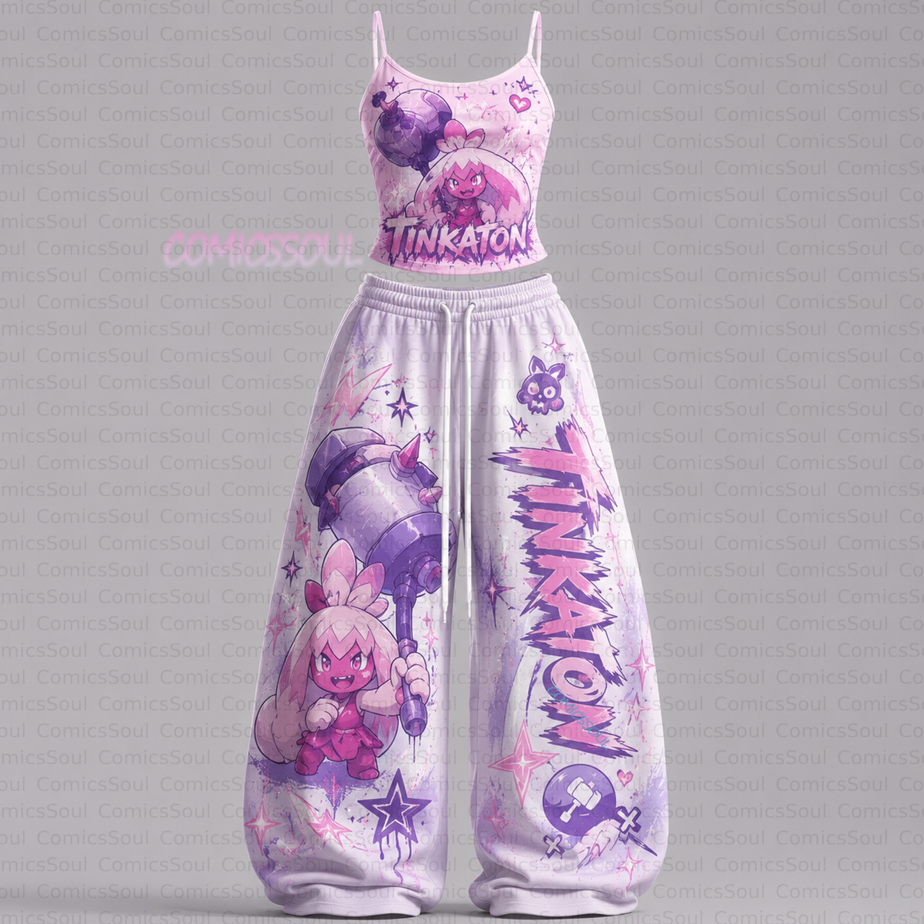Pokémon Top & Elasticated Trousers Two-Piece Set