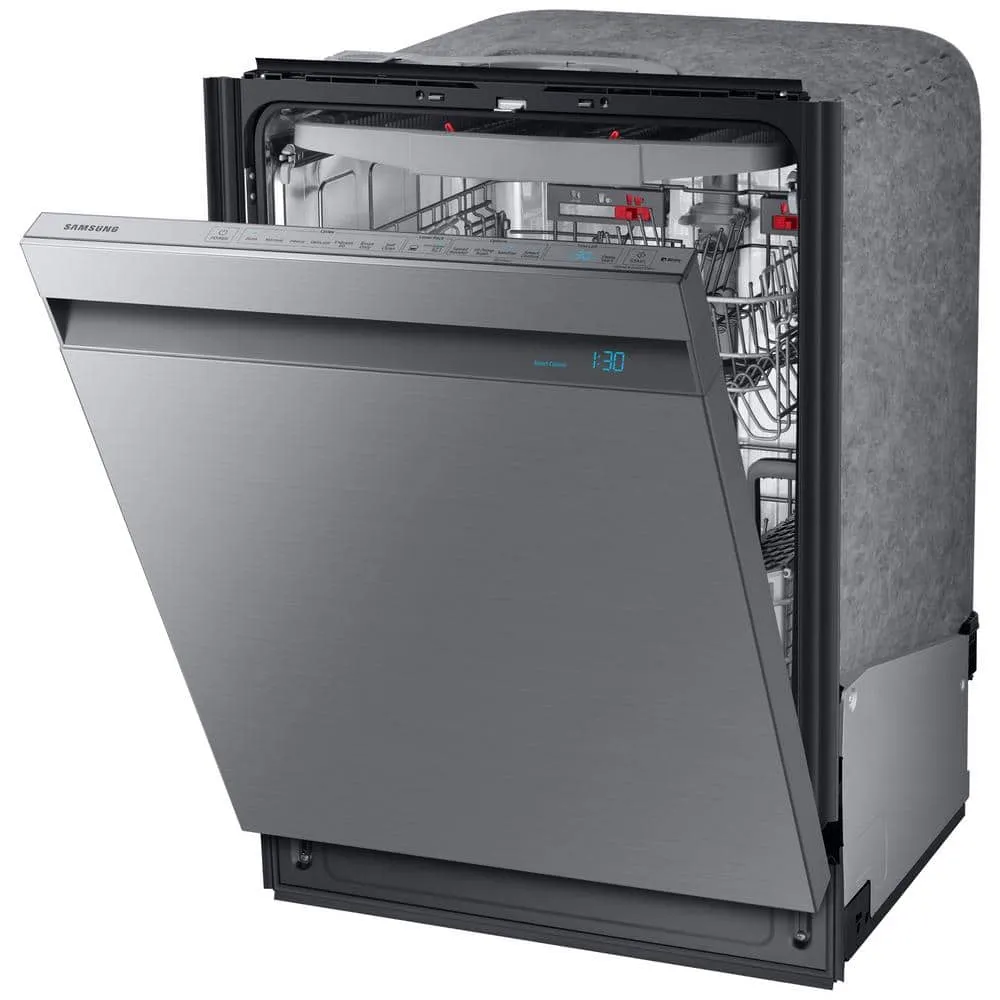 Samsung 24 in. Top Control Tall Tub Dishwasher in Fingerprint Resistant Stainless Steel with AutoRelease