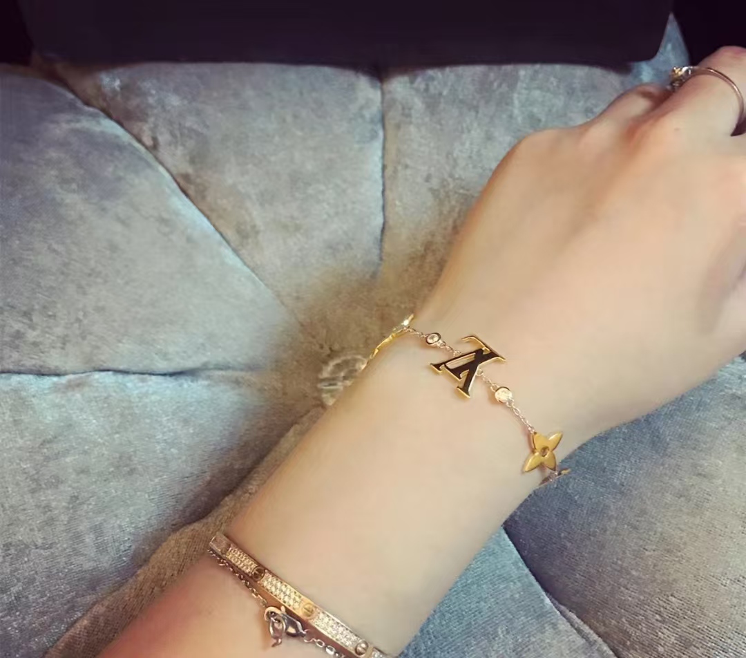 Louis Vuitton Star Sun LV Letters Bracelet - Original Replica Club