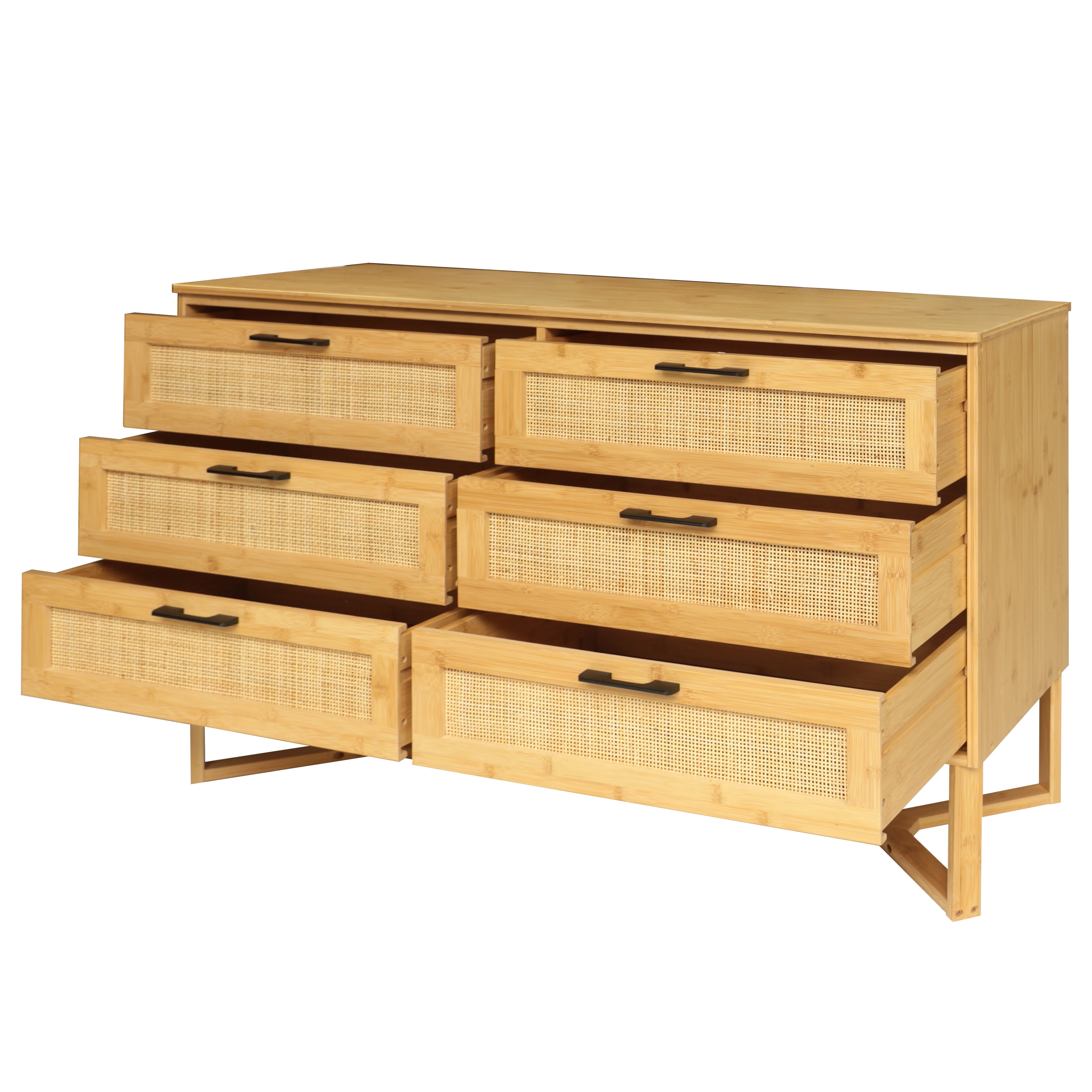VEIKOUS Oversized 5-Drawer Dresser Chest, Large Storage Dresser for Bedroom Storage, Oak - Image 37