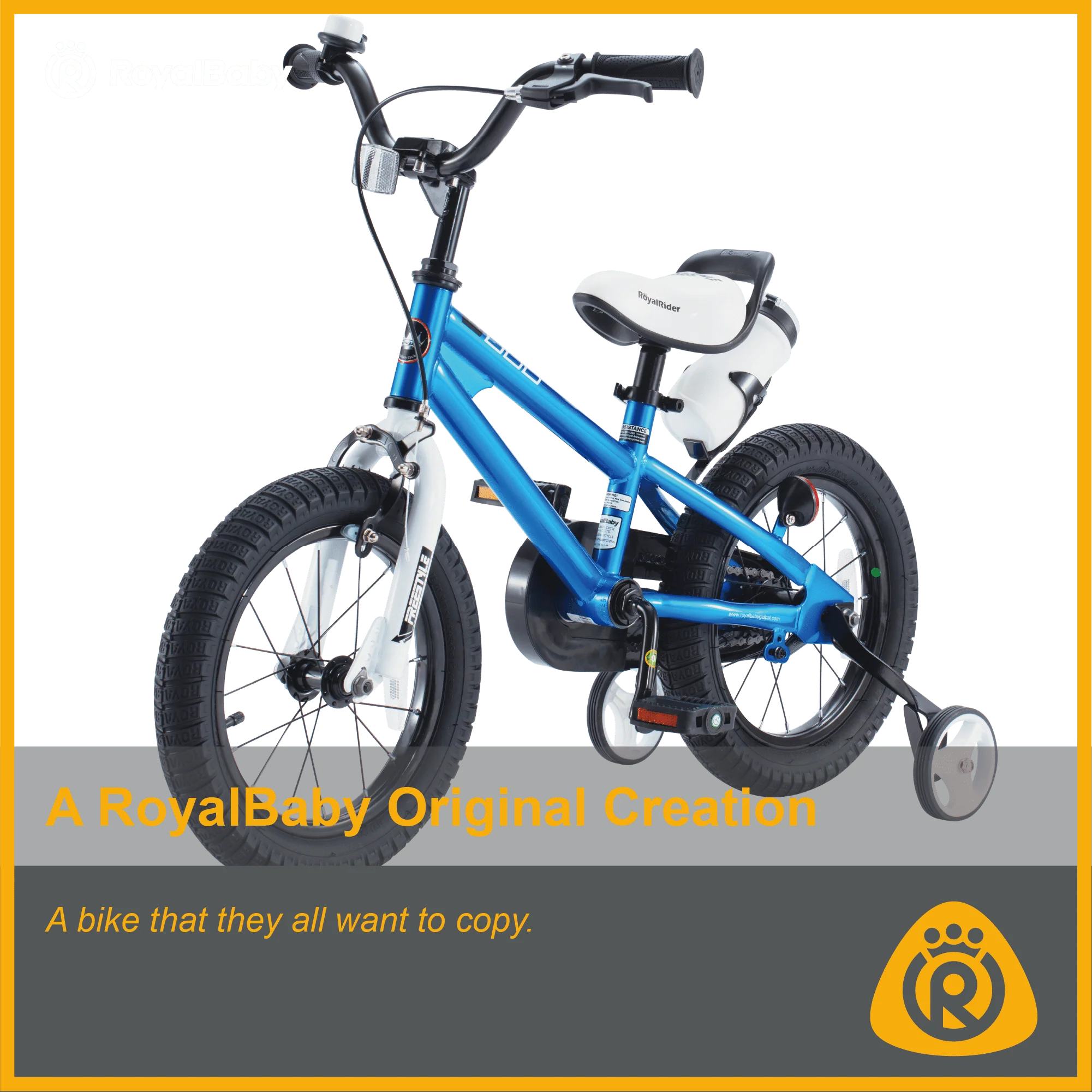 Royalbaby Freestyle Kids Bike 12 14 16 18 20 Inch Bicycle for Boys Girls Ages 3-12 Years, Multiple Color Options - Image 5