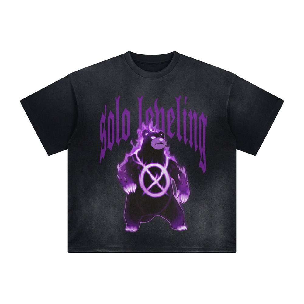 Unisex Anime Inspired Vintage T-Shirt