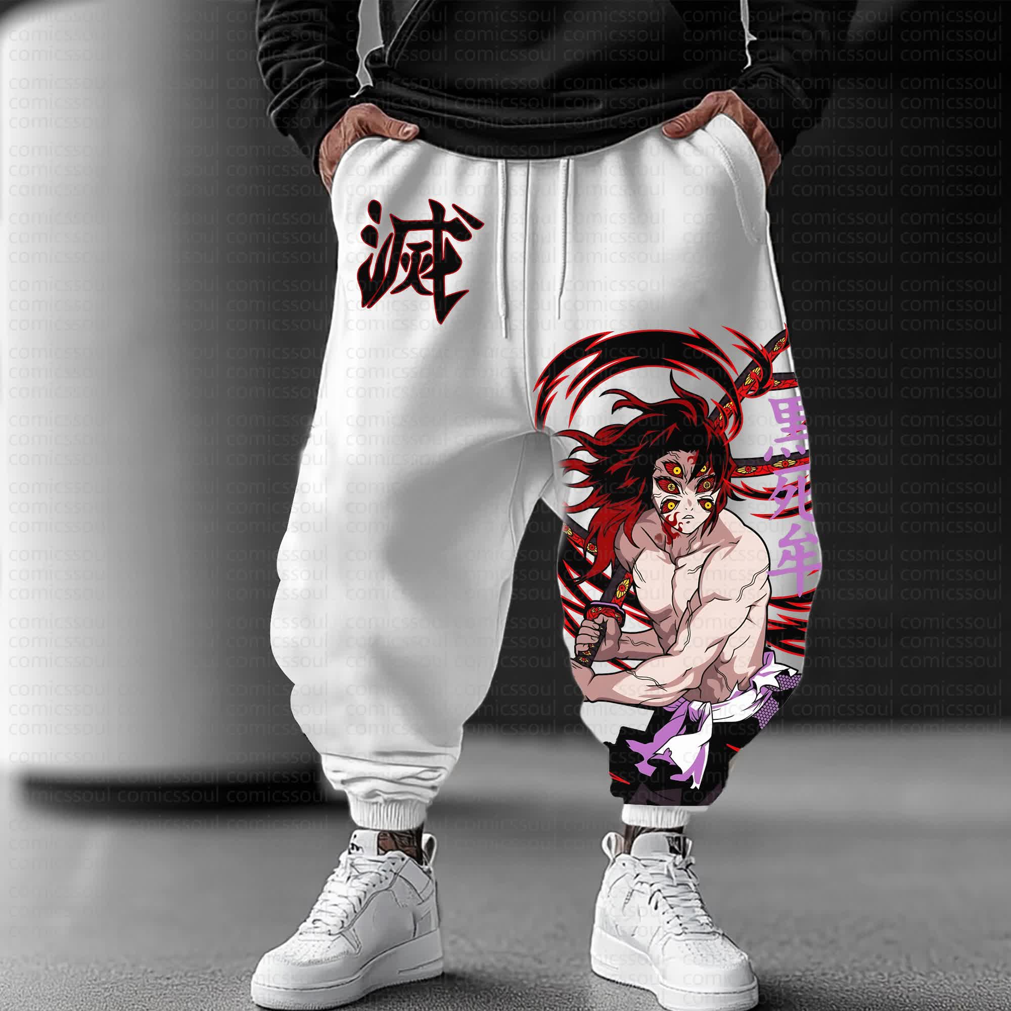 Unisex Anime Inspired Vintage Pants丨Comicssoul
