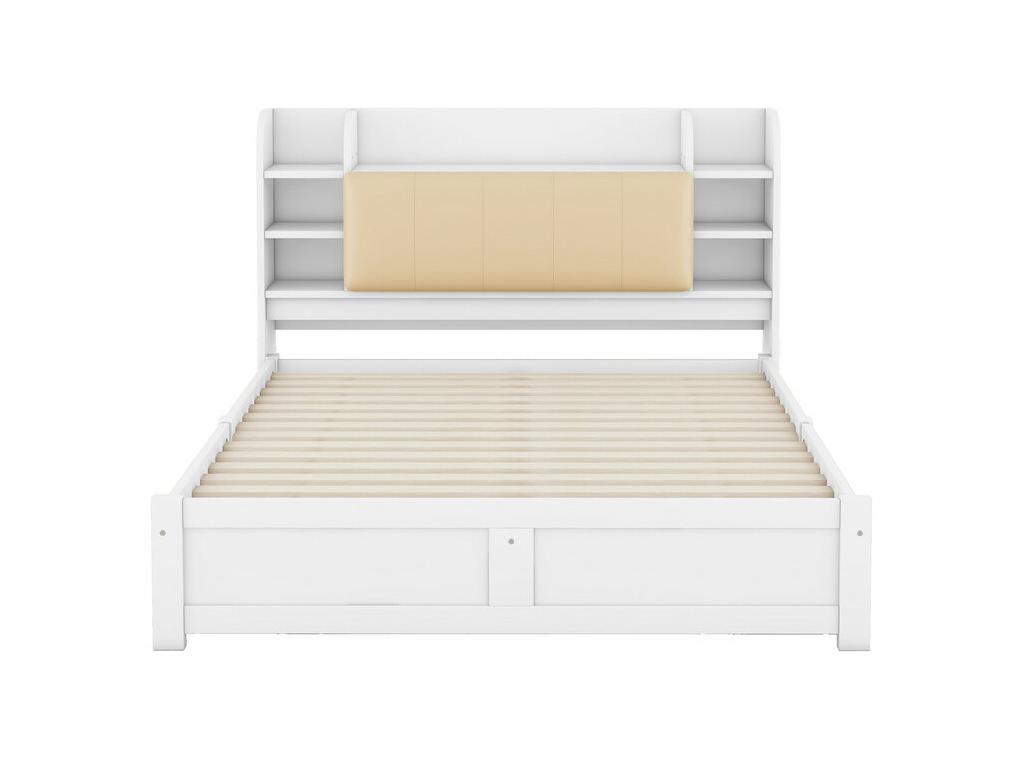 Cama entresuelo 90x200 cm - cama infantil multifuncional - equipada con armario y escritorio - de pino macizo - Gris