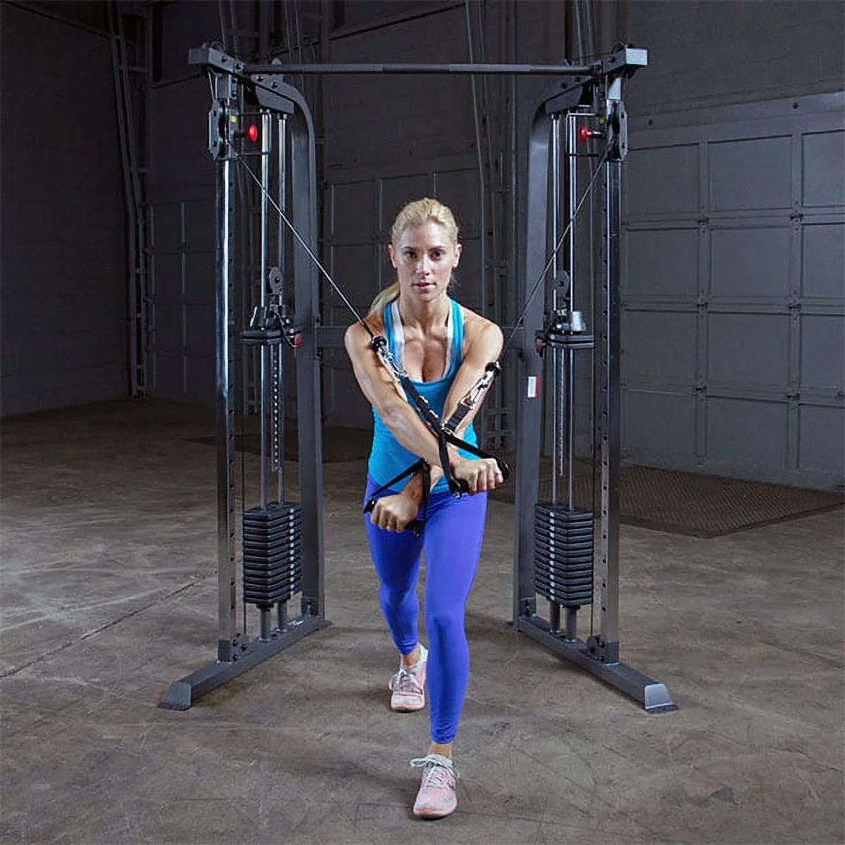 Body-Solid Powerline Functional Trainer Cable Machine, Dual 210 Lb. Weight Stacks - PFT100 - Image 2 Body-Solid Powerline Functional Trainer Cable Machine, Dual 210 Lb. Weight Stacks - PFT100 - Image 2