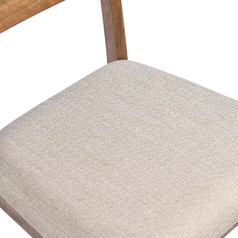 Set of 4 Slat Back Wooden Dining Chairs