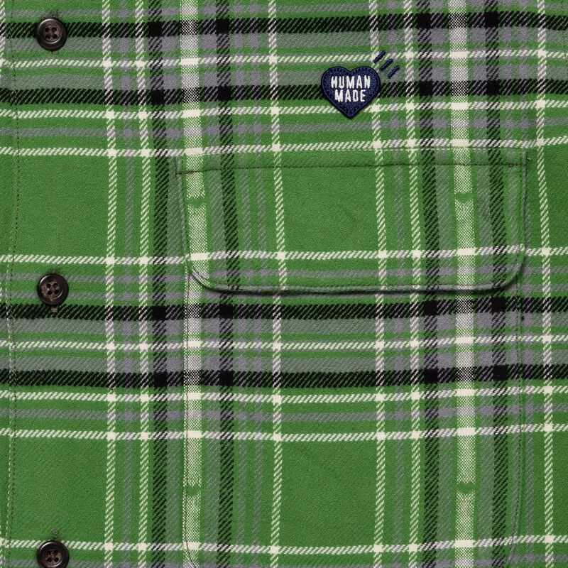 HUMAN MADE FLANNEL CHECK SHIRT