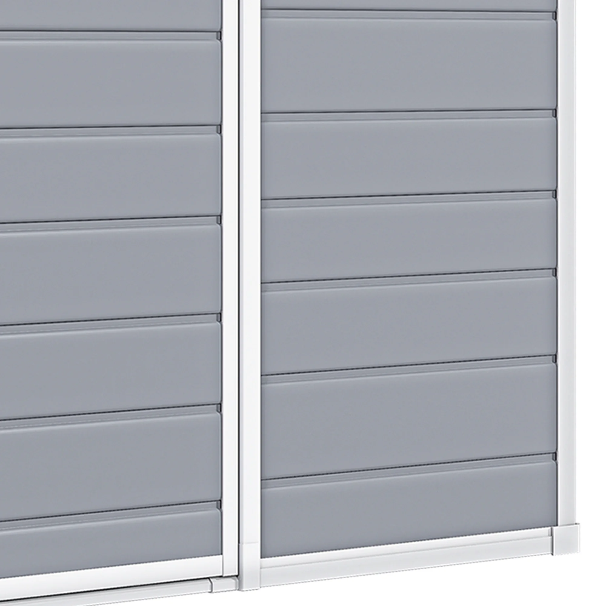 Uforic Resin Outdoor Storage Shed, 5x3 FT with Floor All-Weather Resin Storage Shed with Lockable Door & Window, Waterproof - Image 8