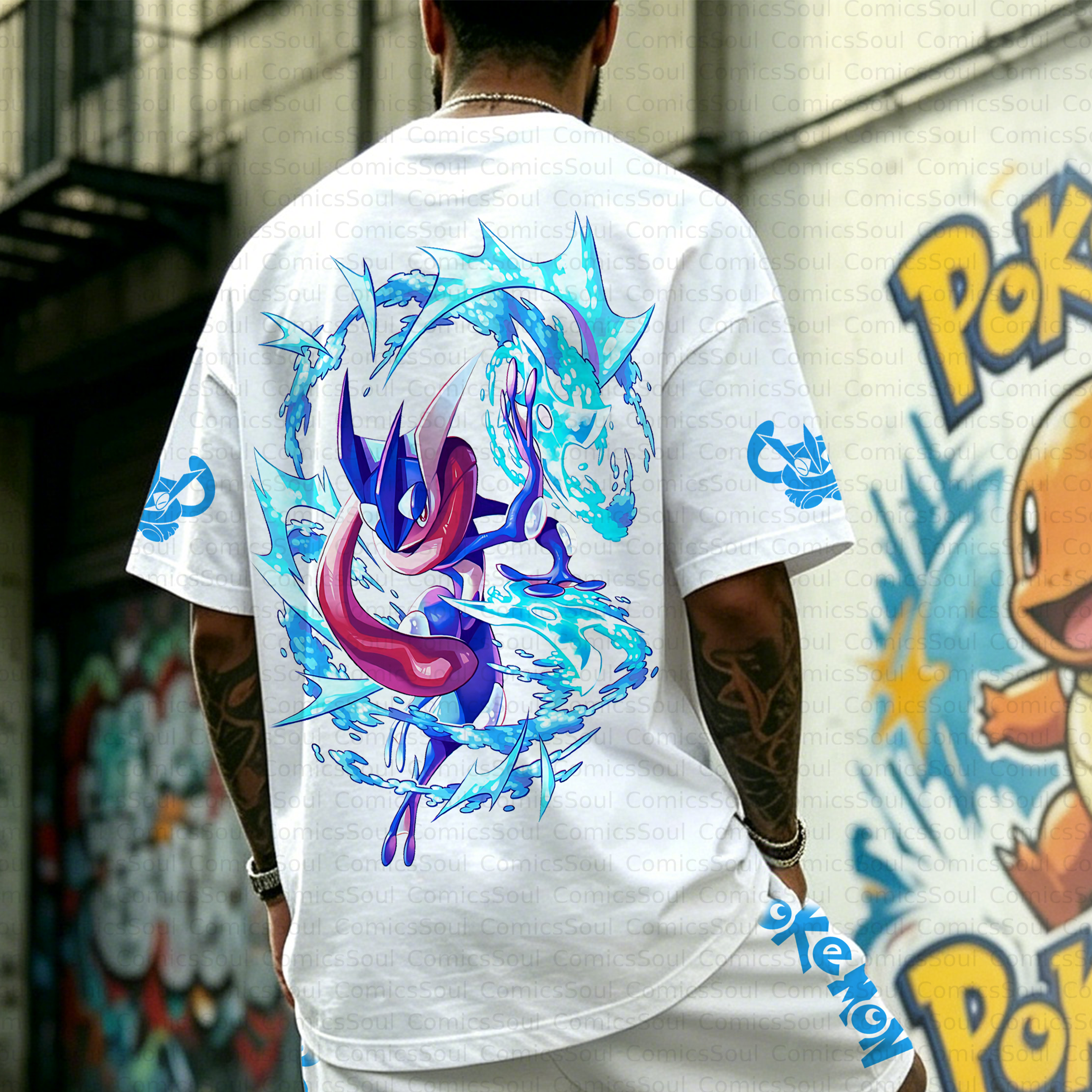 Unisex Anime Inspired Vintage T-Shirt