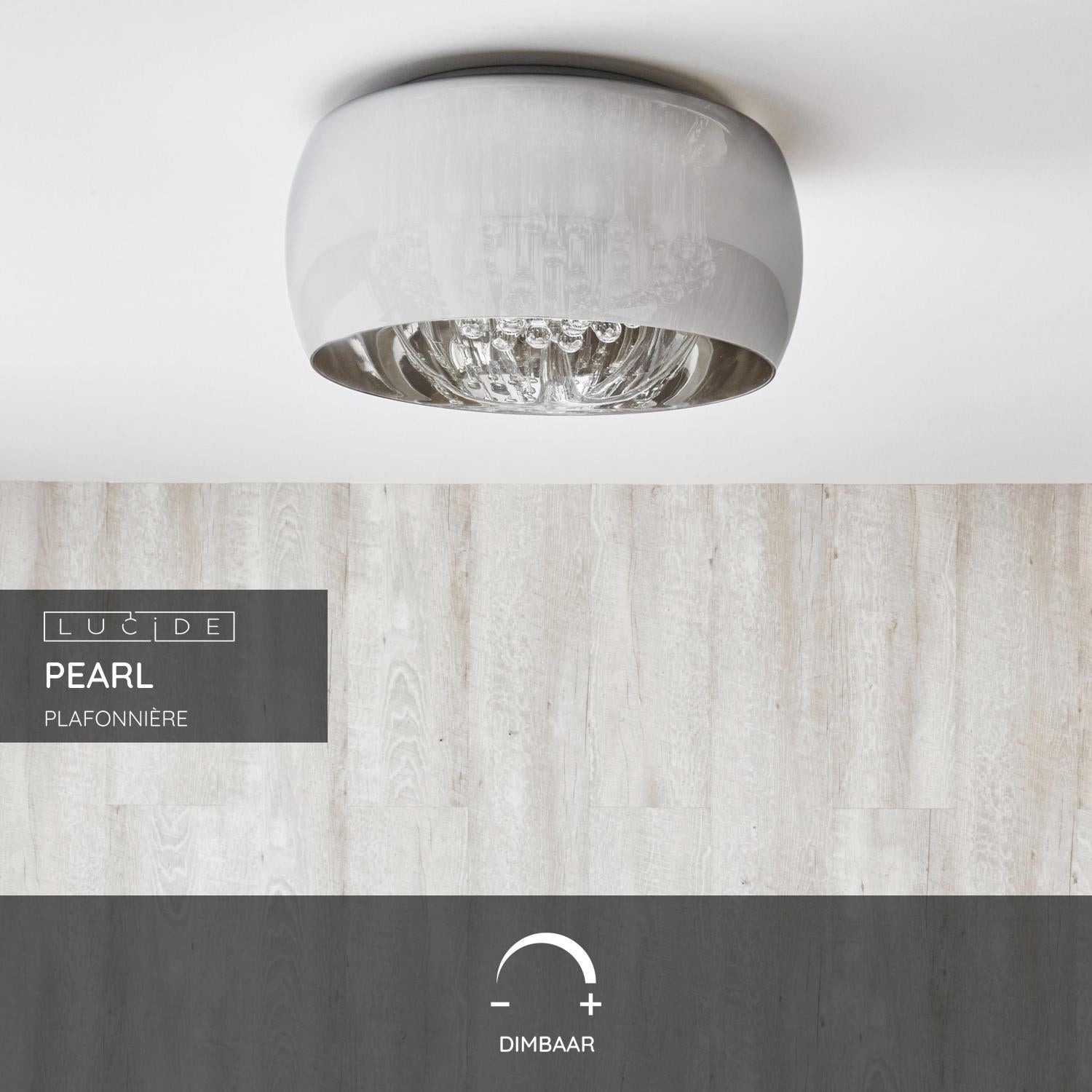 Lucide PEARL Plafonnière - Chroom