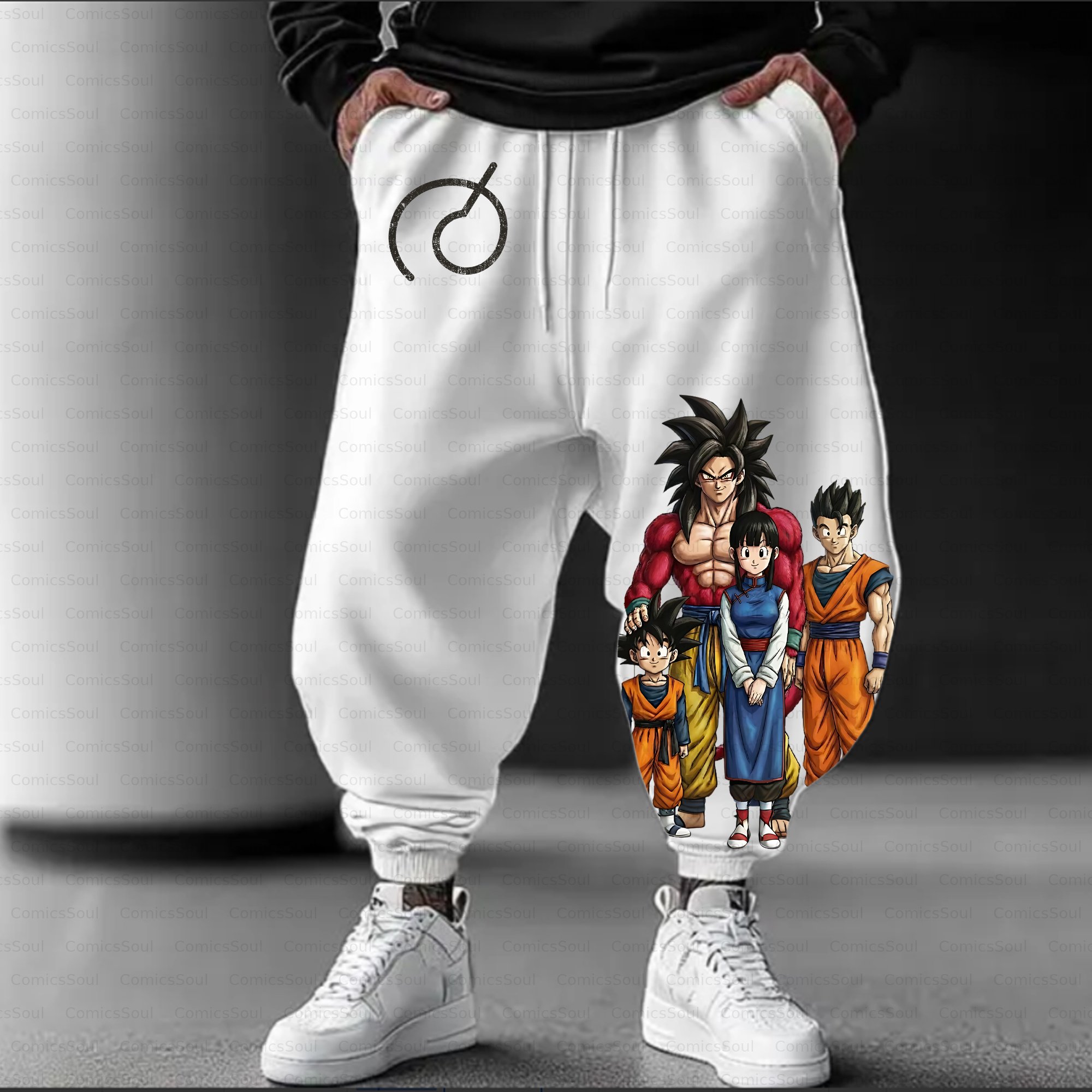 Unisex Casual Anime Streetwear Pant
