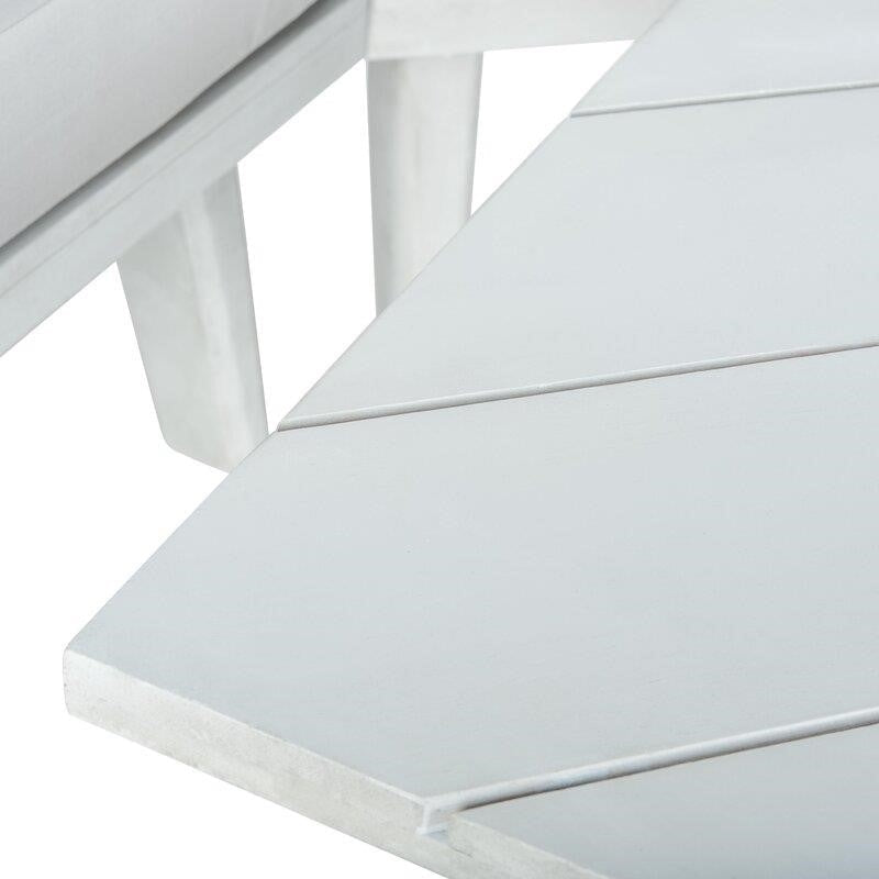 Coates Solid Wood 5 - Person Seating Group with Cushions