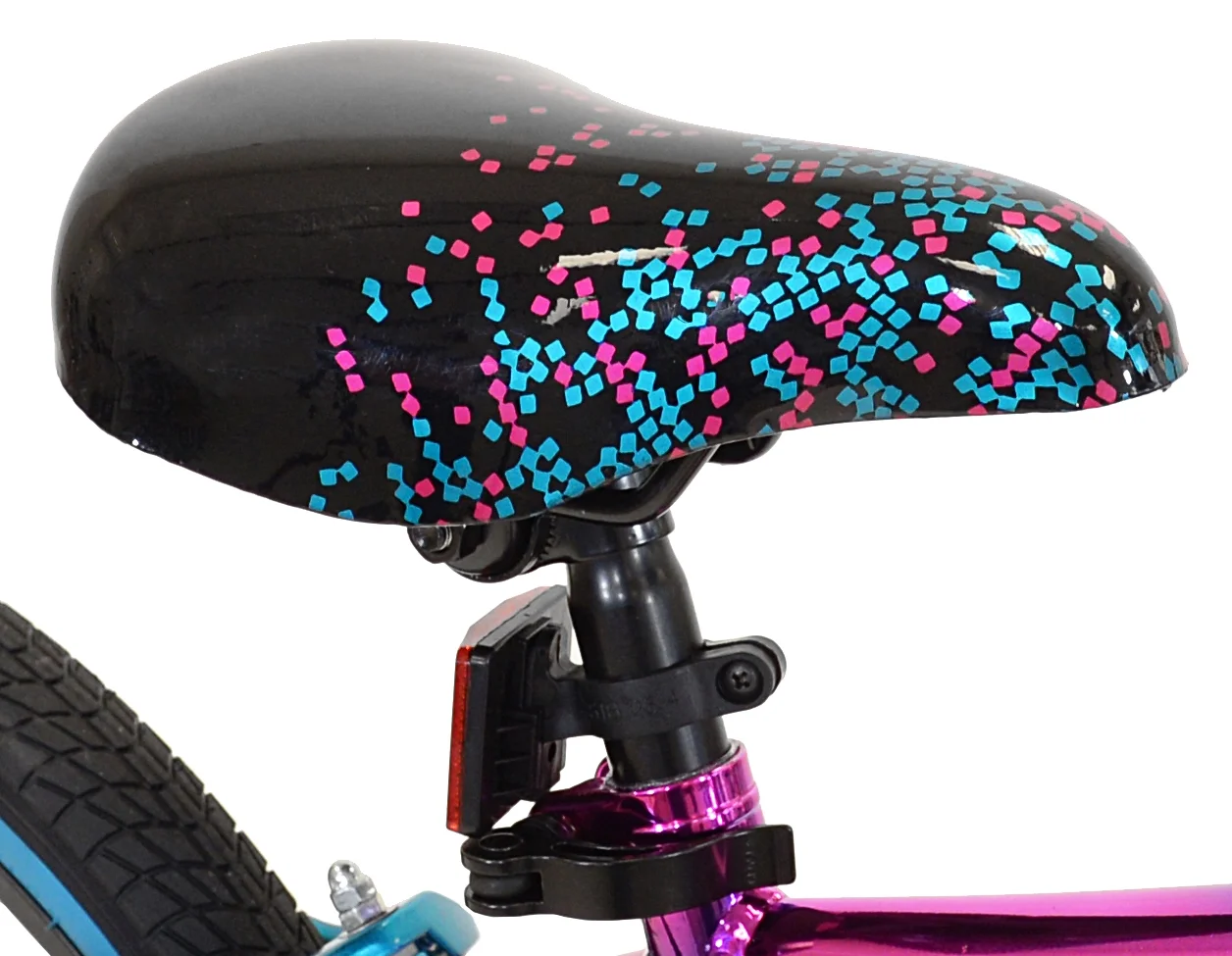 20" Illusion Girls Bike, Blue/Purple - Image 4