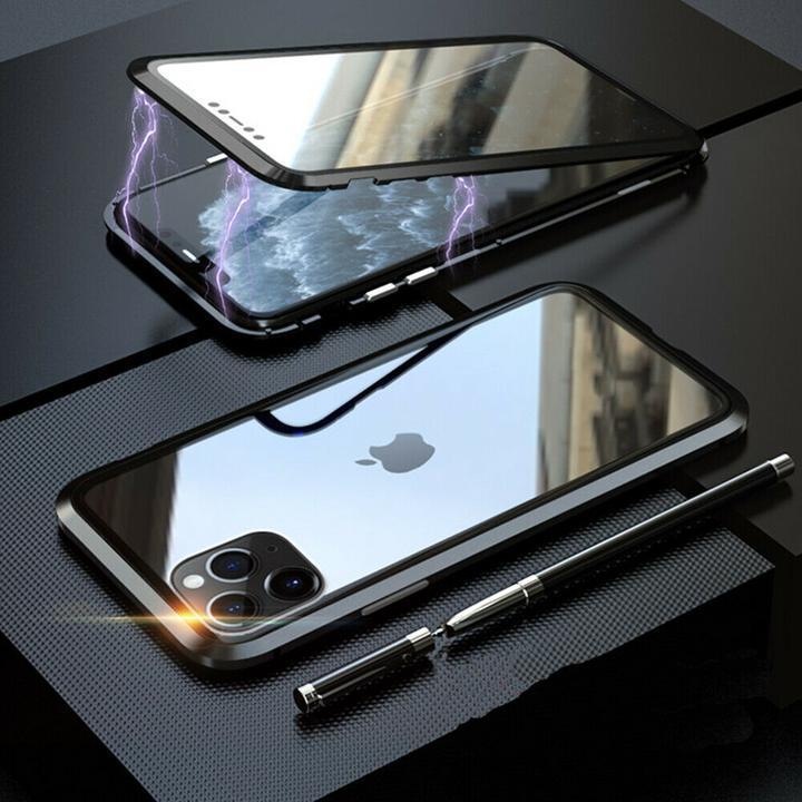 Magnetic Adsorption Two Side Glass Case for iPhone11 Series