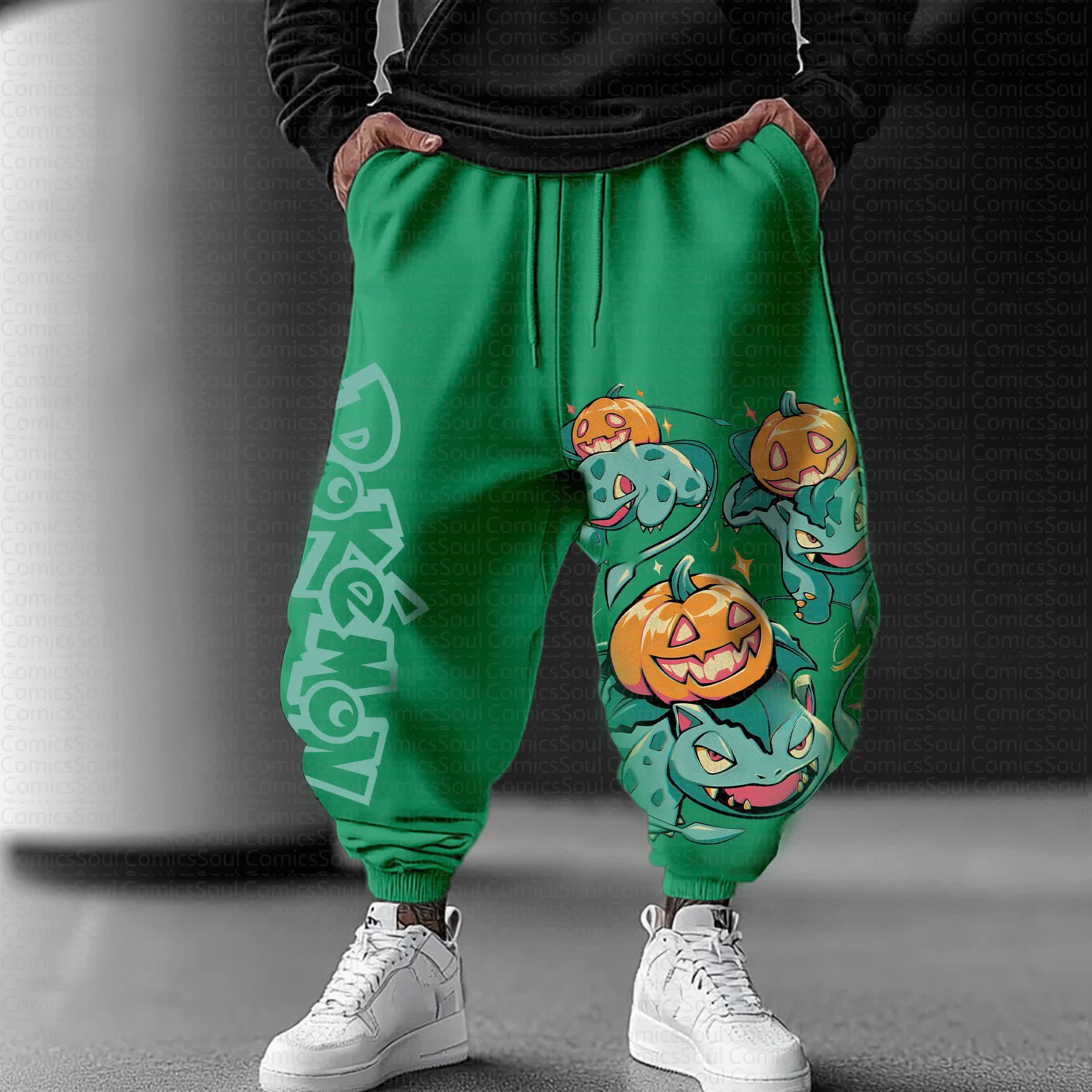 Unisex Anime Inspired Vintage Pants丨Comicssoul