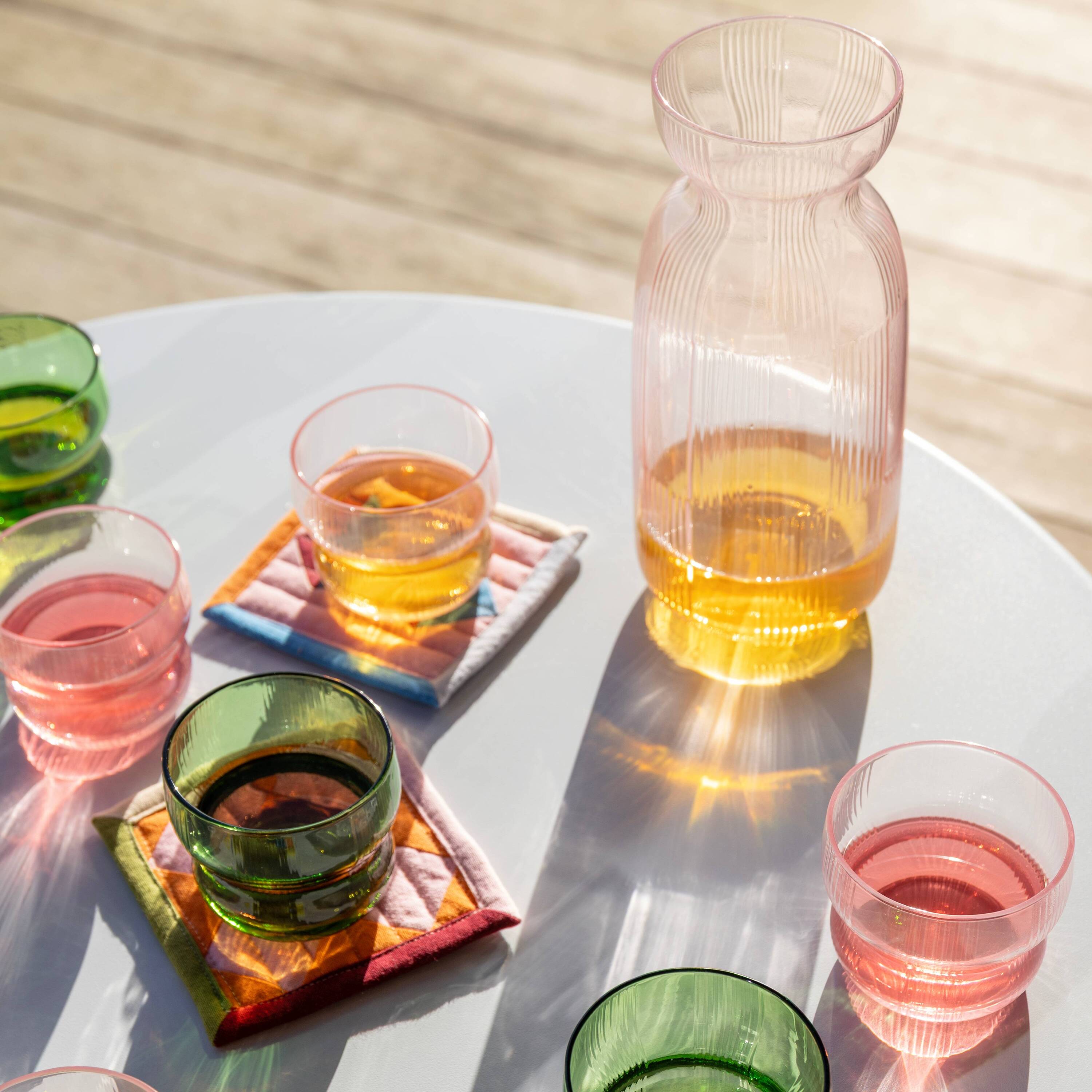 &k amsterdam Circus Karaf - Roze