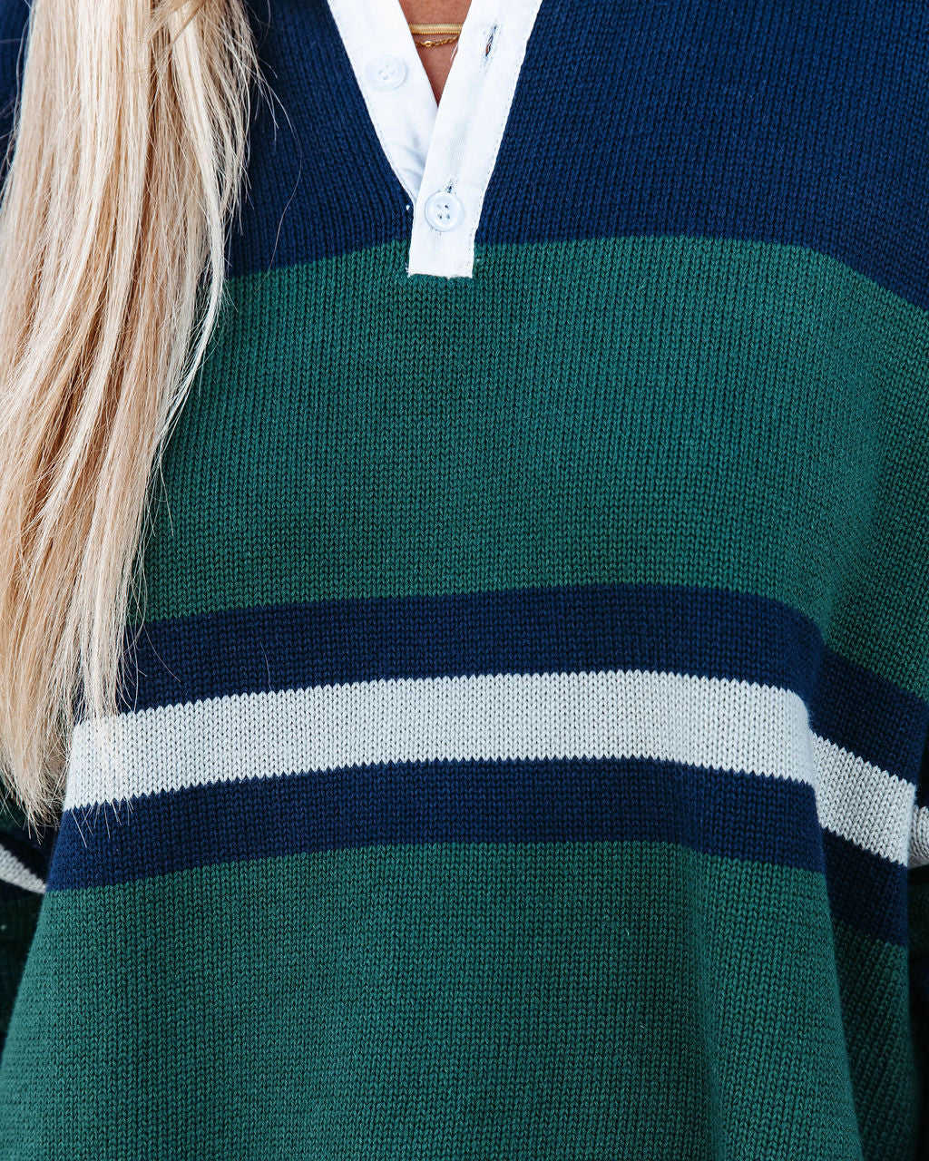 Edward Knit Rugby Pullover Sweater - Se7enfashion