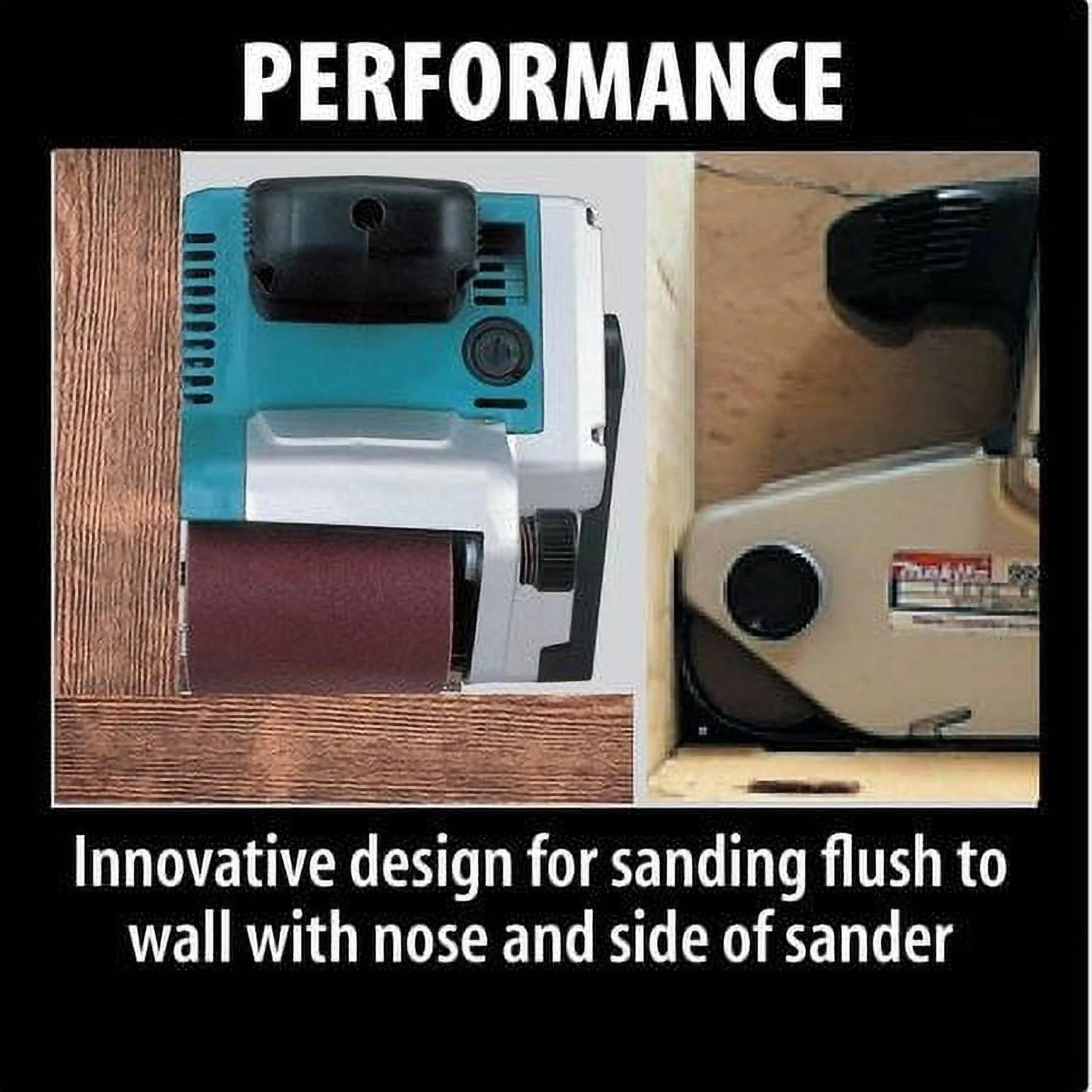 Makita 9920 3'' x 24'' Corded Belt Sander Variable Speed - Image 6