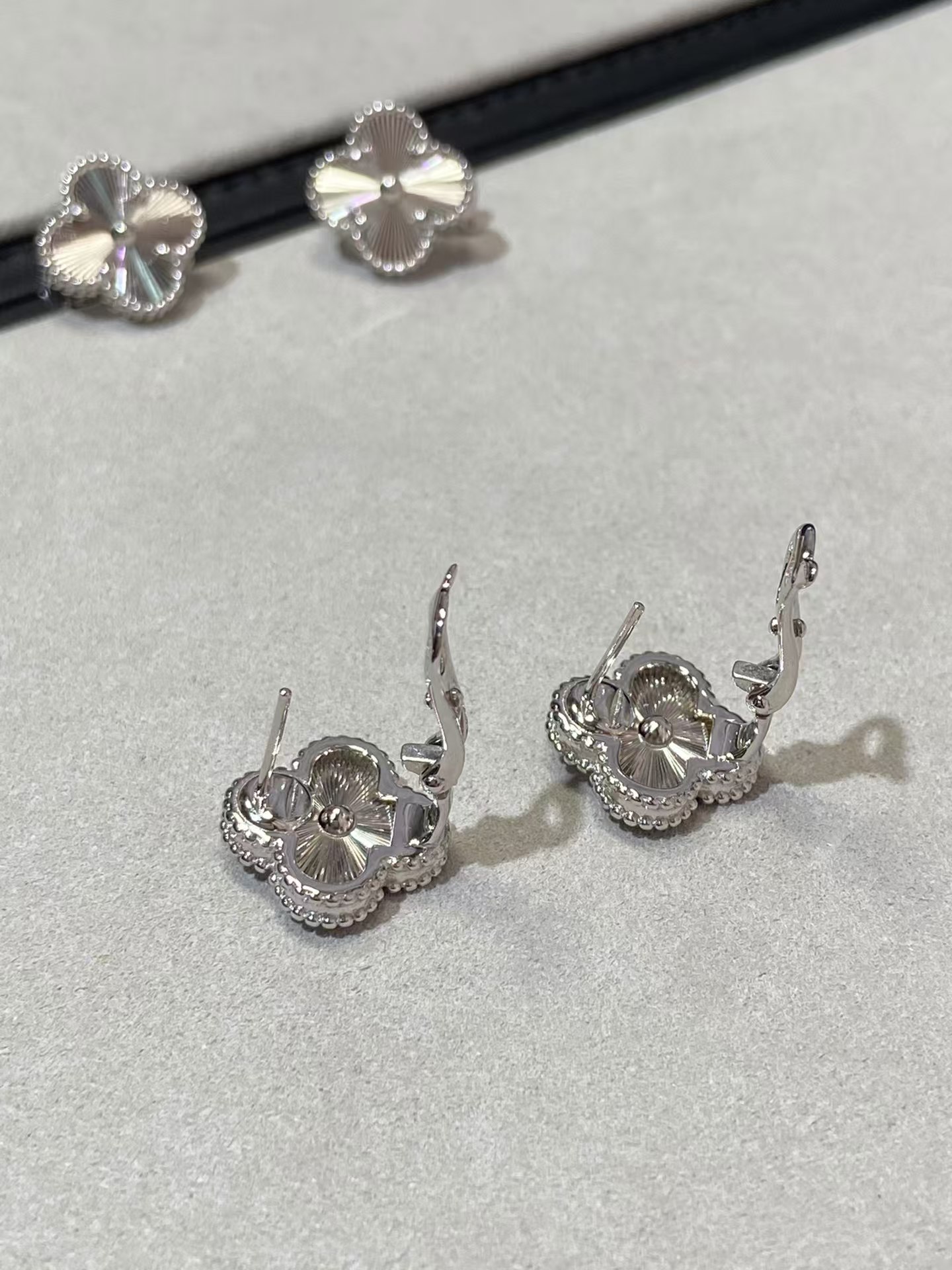 VCA Vintage Alhambra Earrings - Original Replica Club