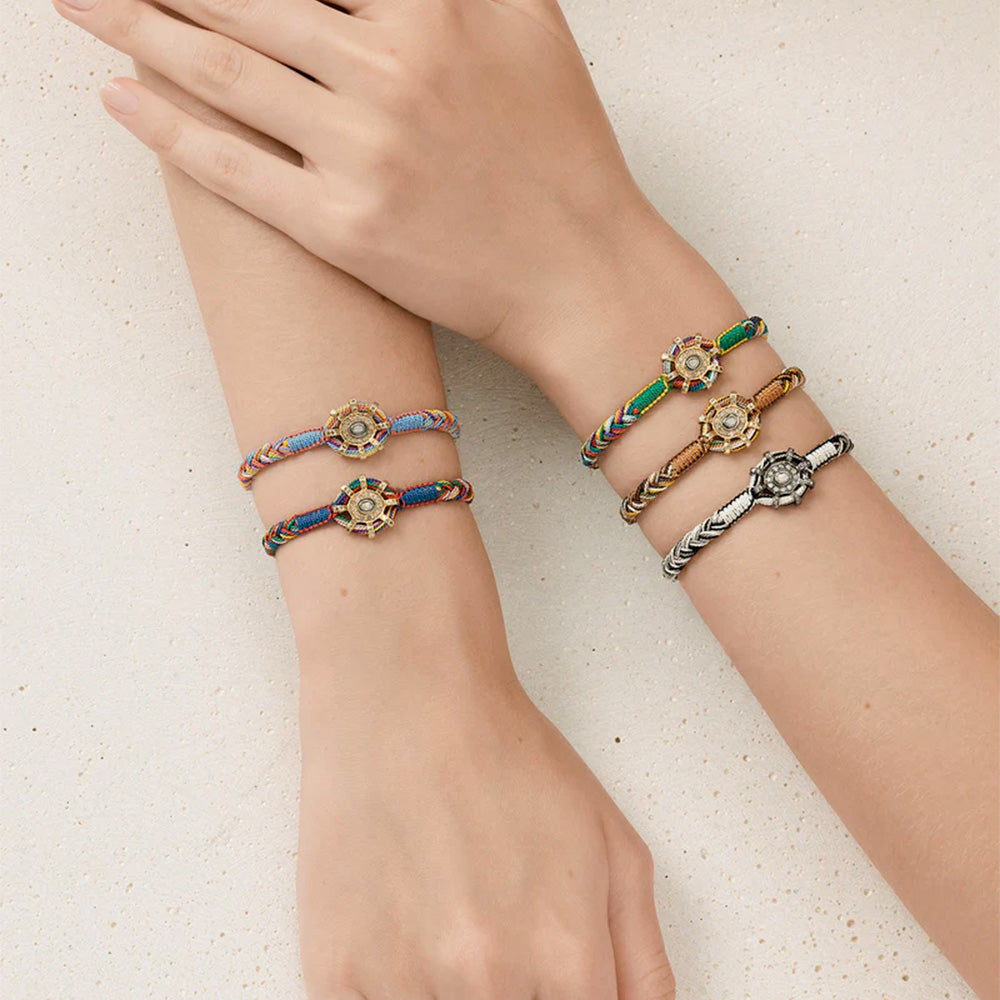 Marie Laure Chamorel - Bracelet n°940 - Navy