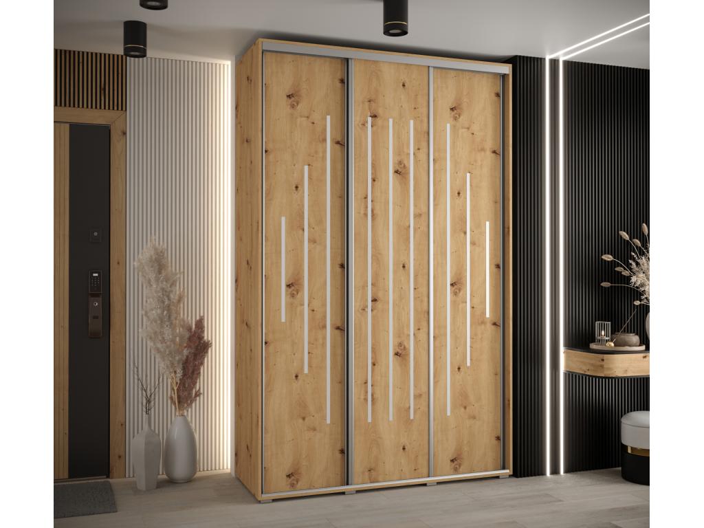 ARMARIO CON PUERTAS BATIENTES 235,2/150/60 3 puertas
